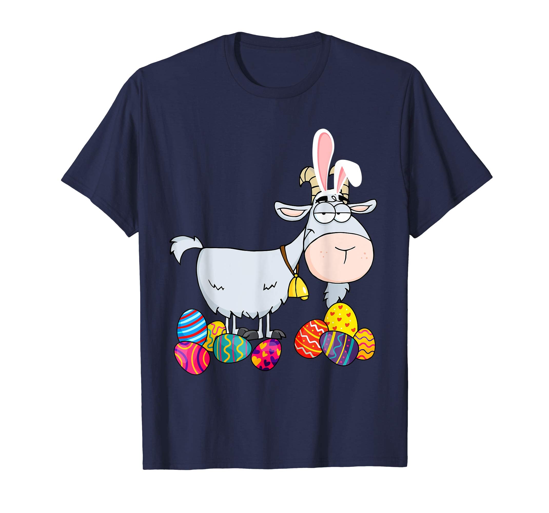 Goat Bunny Ear With Egg Easter Easter Day Shirt