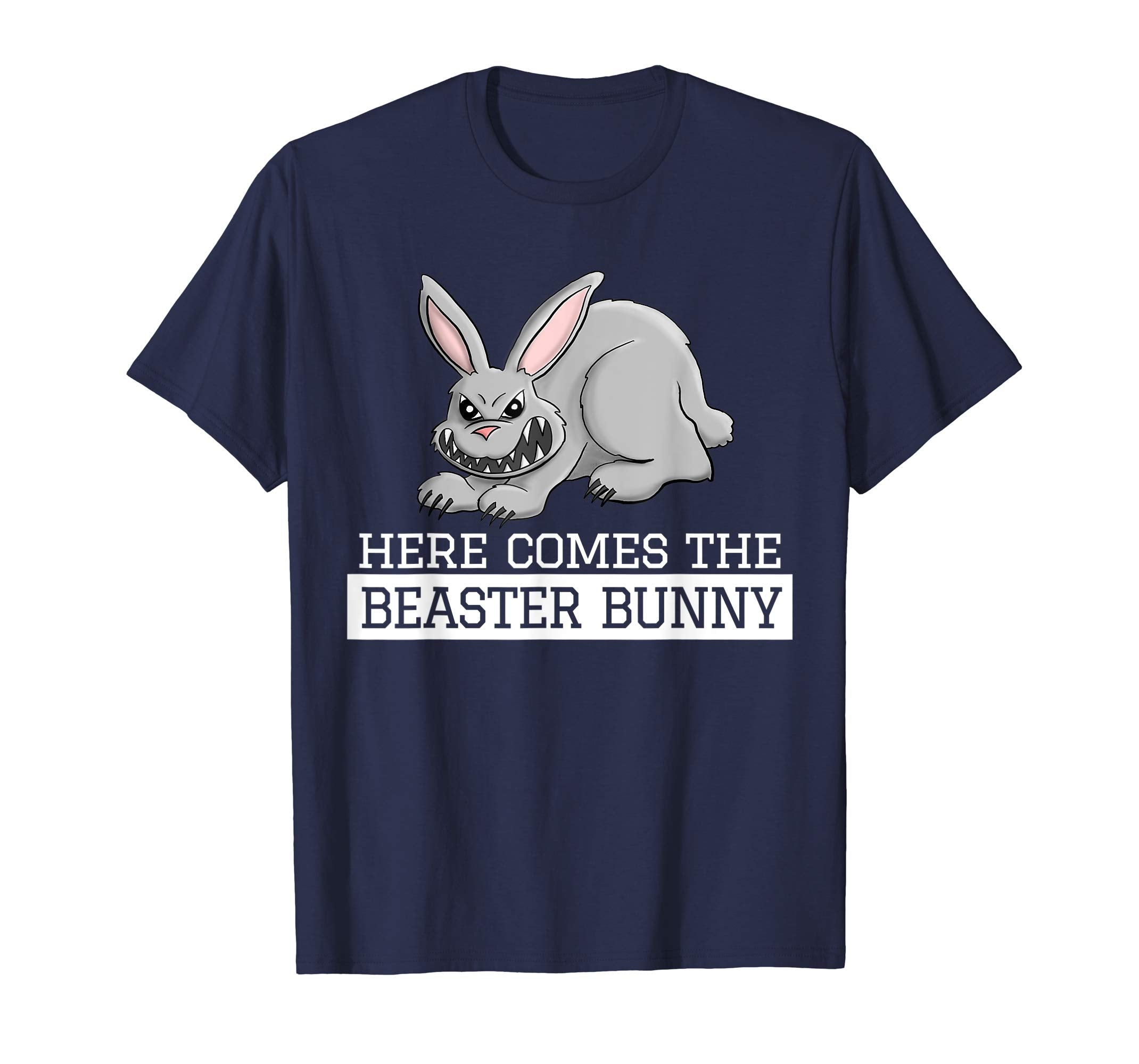Fun Angry Easter Beaster Bunny T-shirt Gift for Men Women