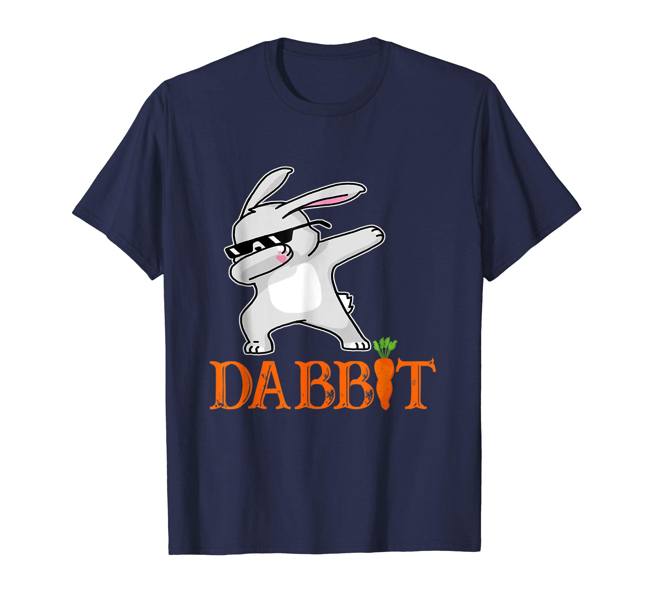Funny Bunny Dabbit Dabbing Dance Egg Boss Easter T-Shirt