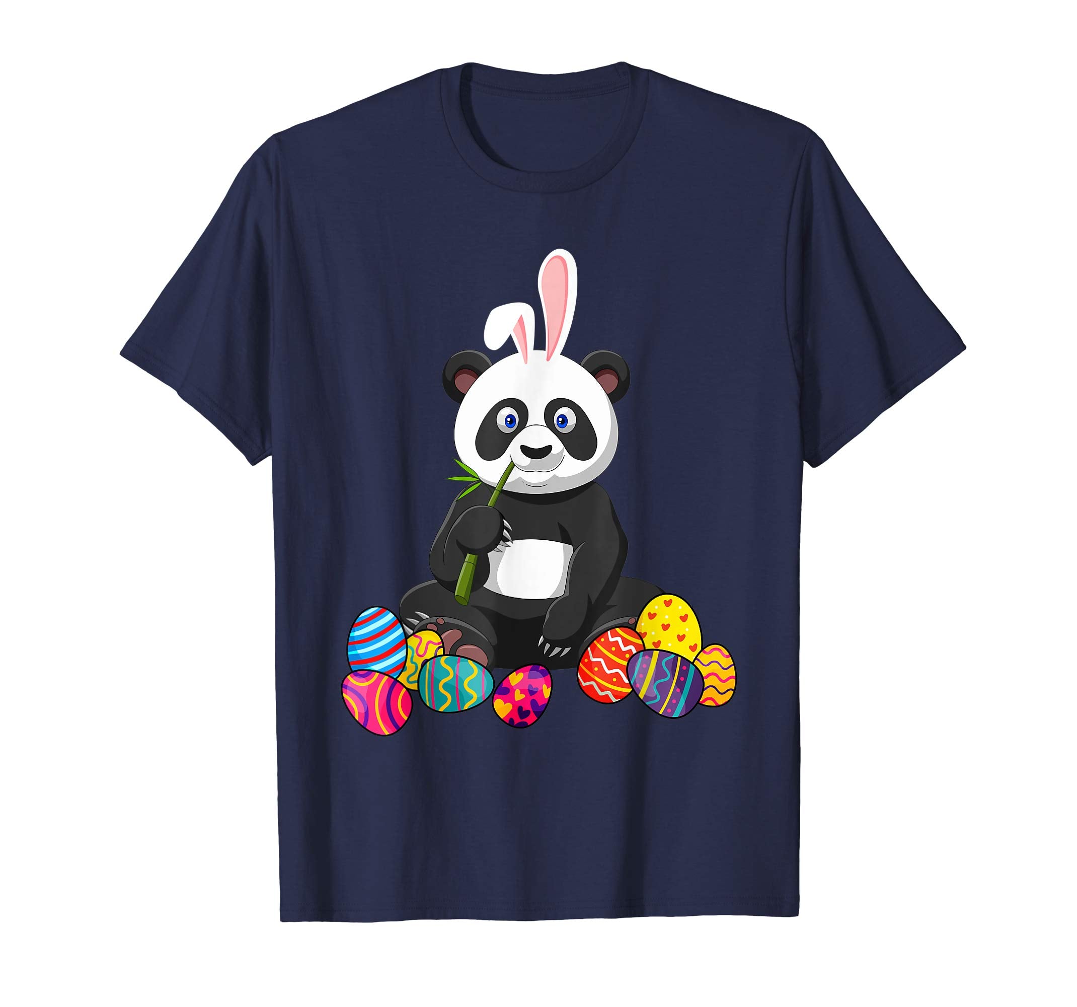 Panda Bunny Ear With Egg Easter Easter Day Shirt