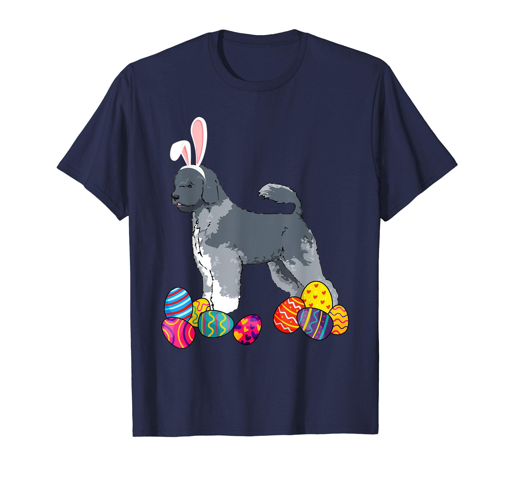 Portuguese Water Bunny Ear With Egg Easter Easter Day Shirt