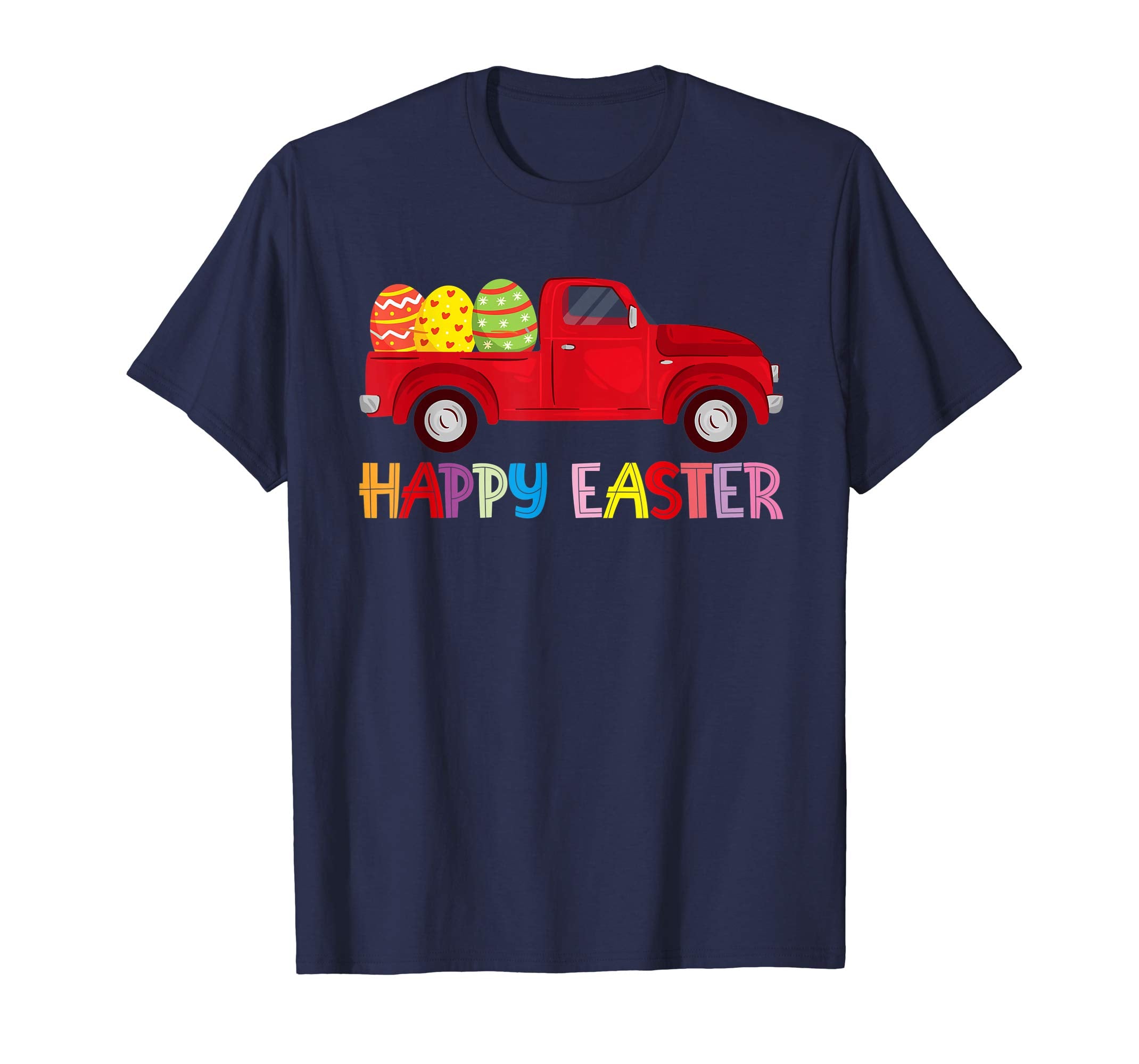 Happy Easter Truck Egg Hunt Is On Kids Boys Girls Shirt Gift