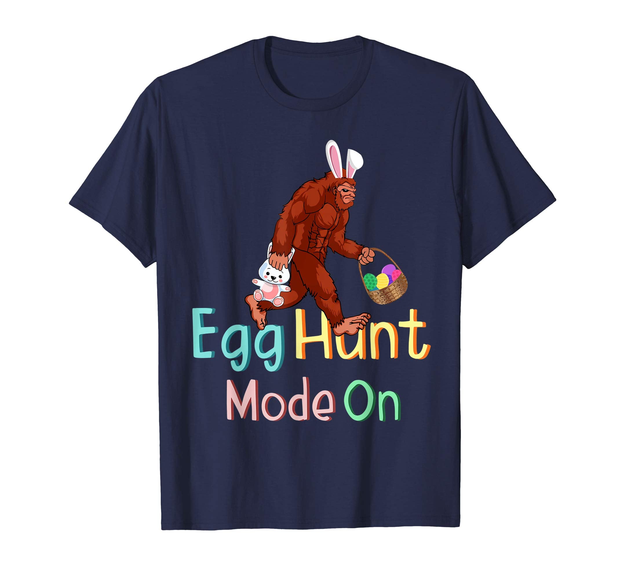 Easter Bigfoot Sasquatch Shirt Bunny Egg Hunting Gift Tee