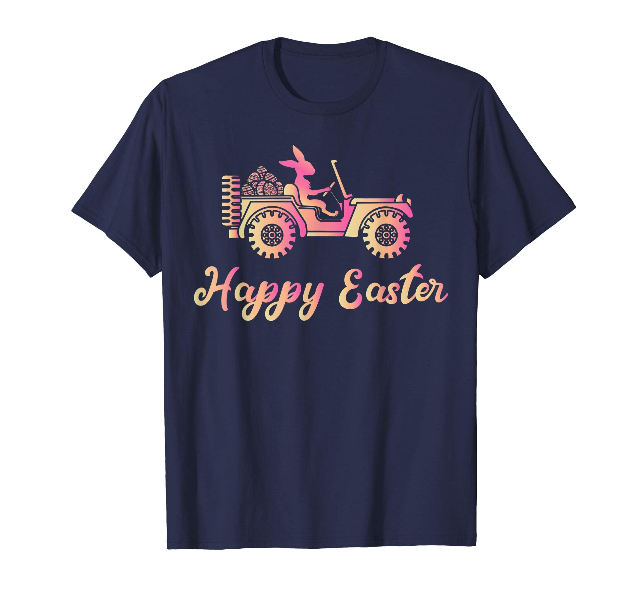 Jeep Happy Easter Bunny Eggs 4x4 Off Road Shirt