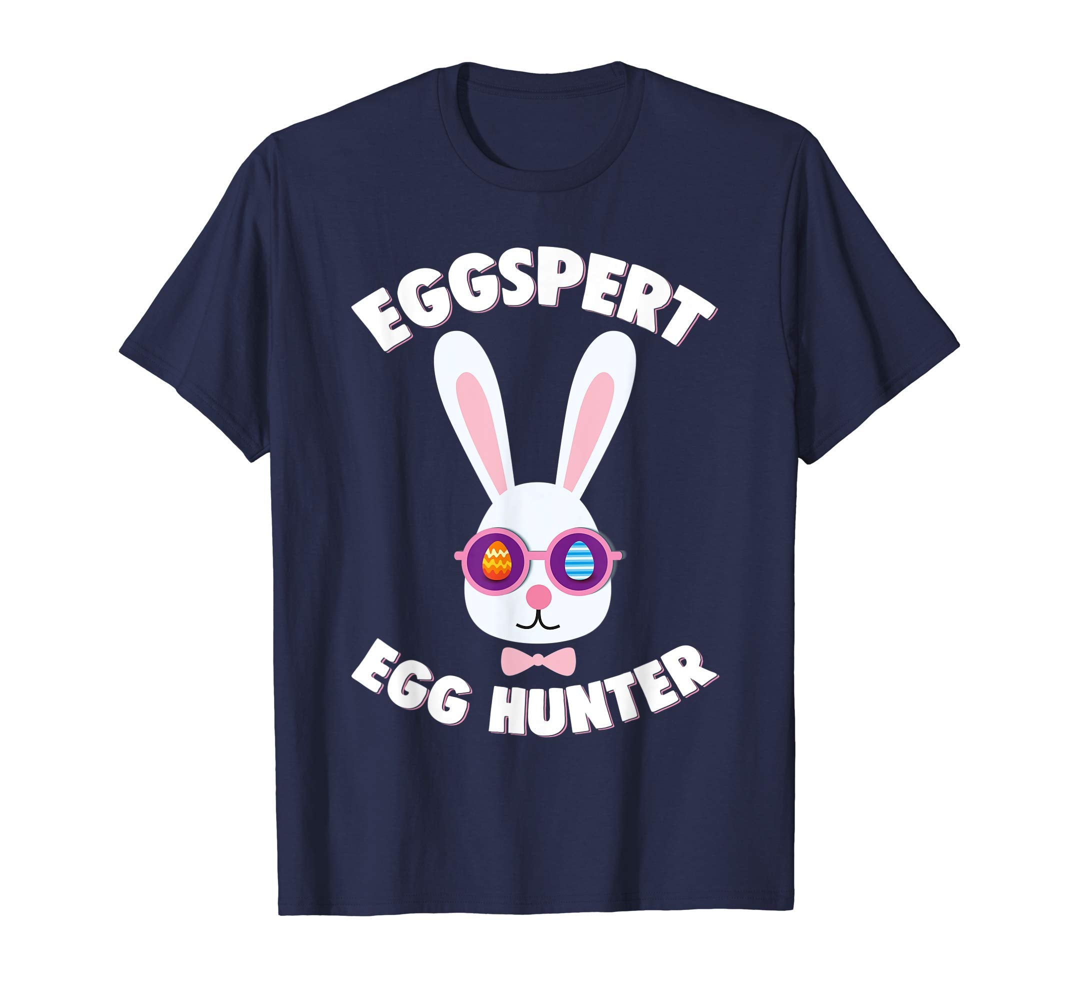 Eggspert Egg Hunter Happy Easter Kids Boys Girls T Shirt