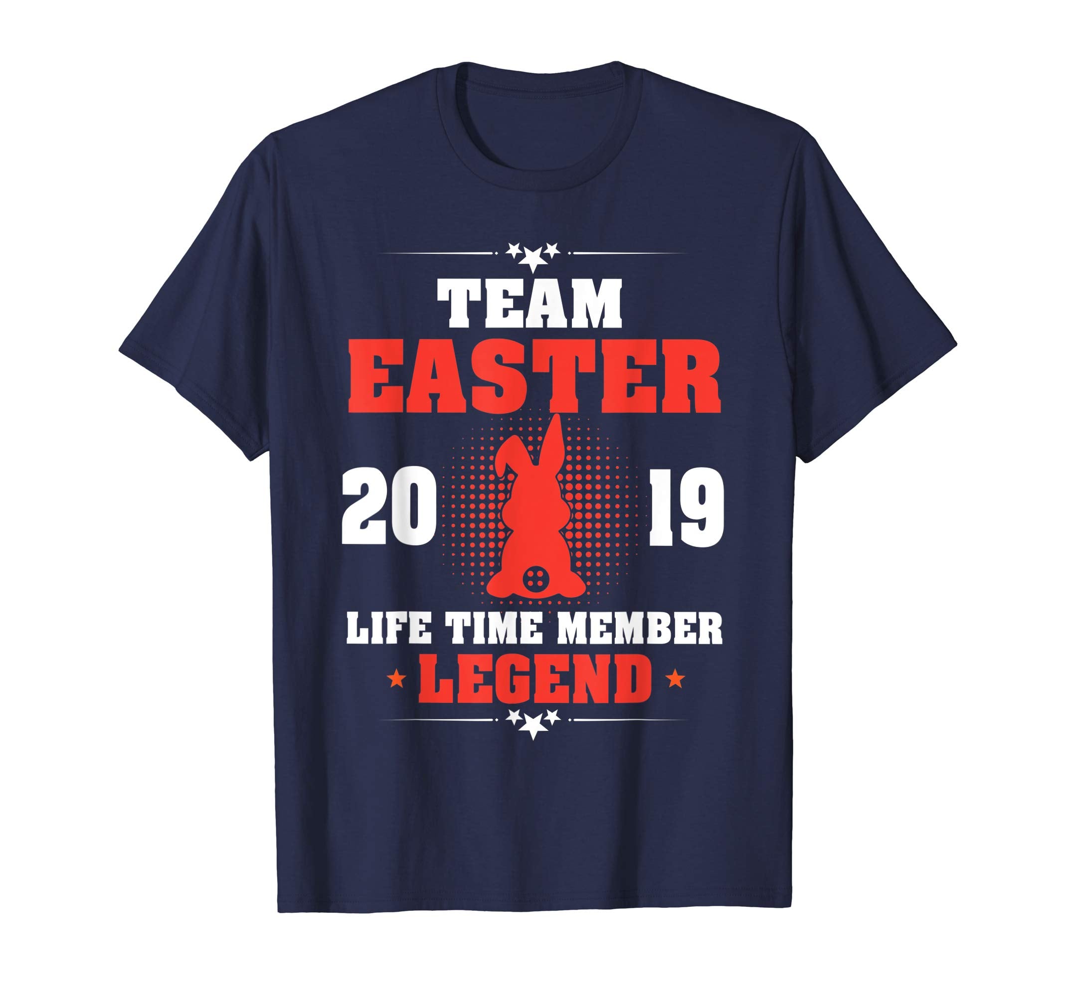 Bunny Team Easter 2019 Life Time Member Legend Vintage Shirt