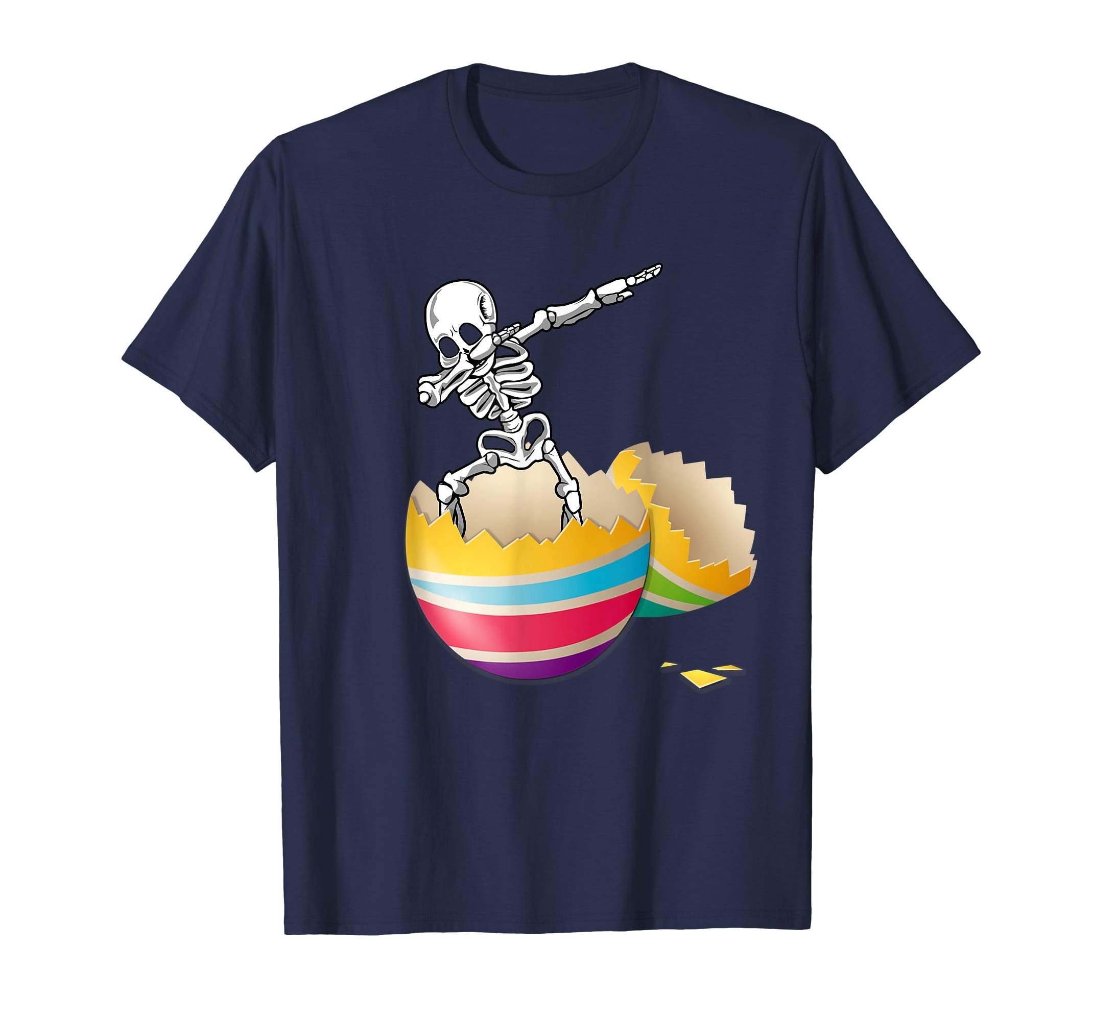 Skeleton Dabbing Easter Eggs Easter Day Shirt