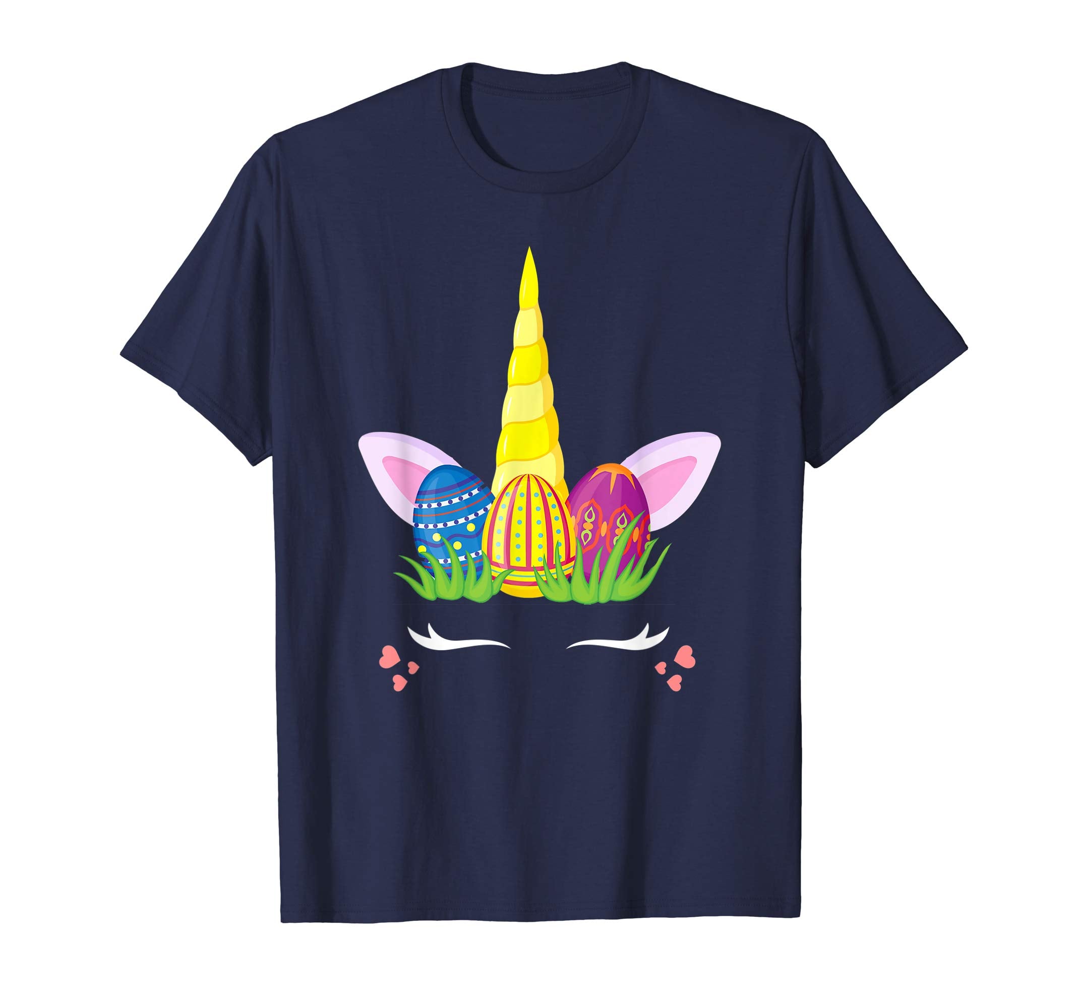 Unicorn Easter Eggs Shirt Gift Girls Kids Toodler