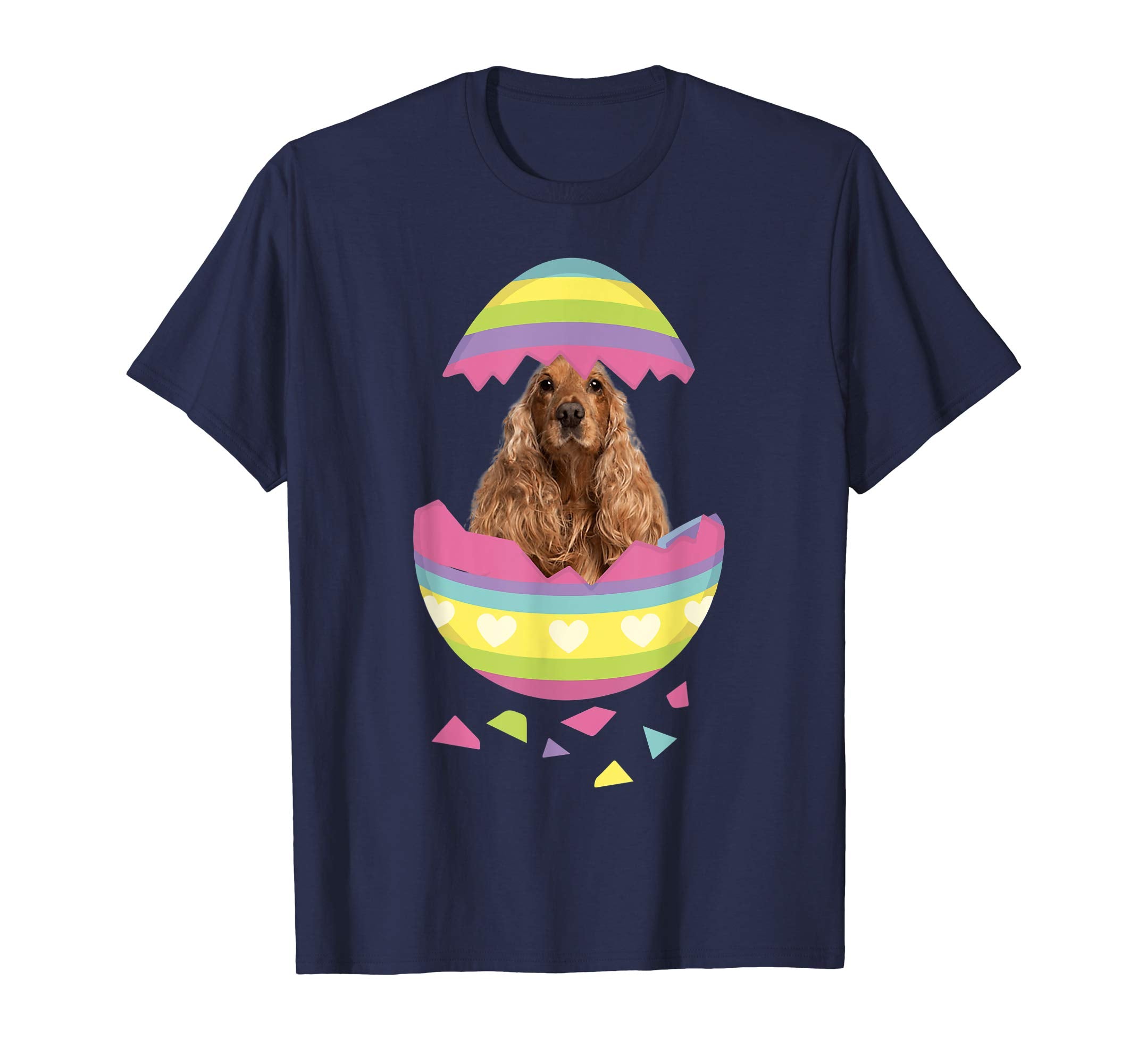 Cocker Spaniel Easter Egg T-Shirt Dog Lover