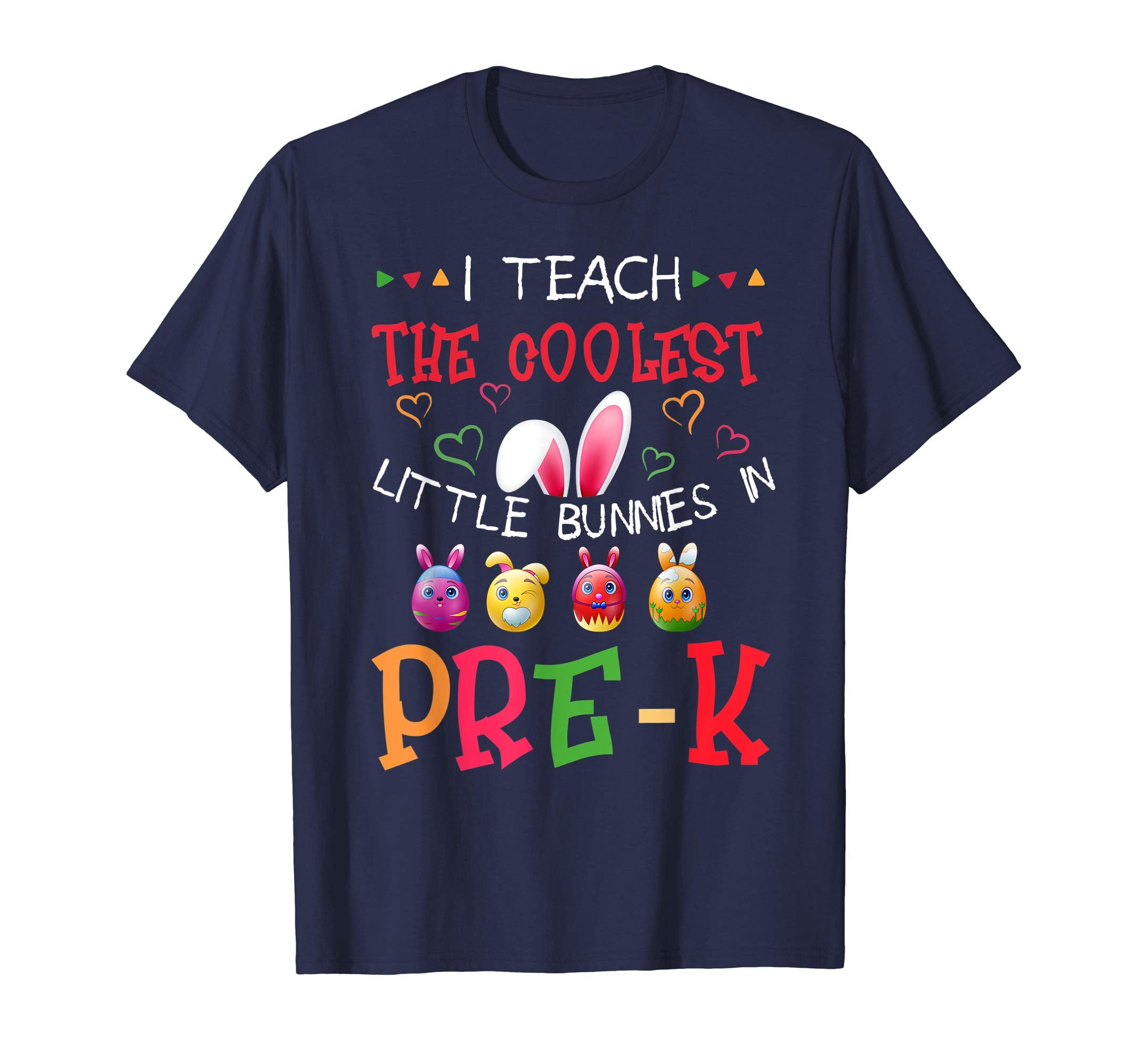 Easter Pre-K Teacher T Shirt Easter Egg Emoji T-Shirt