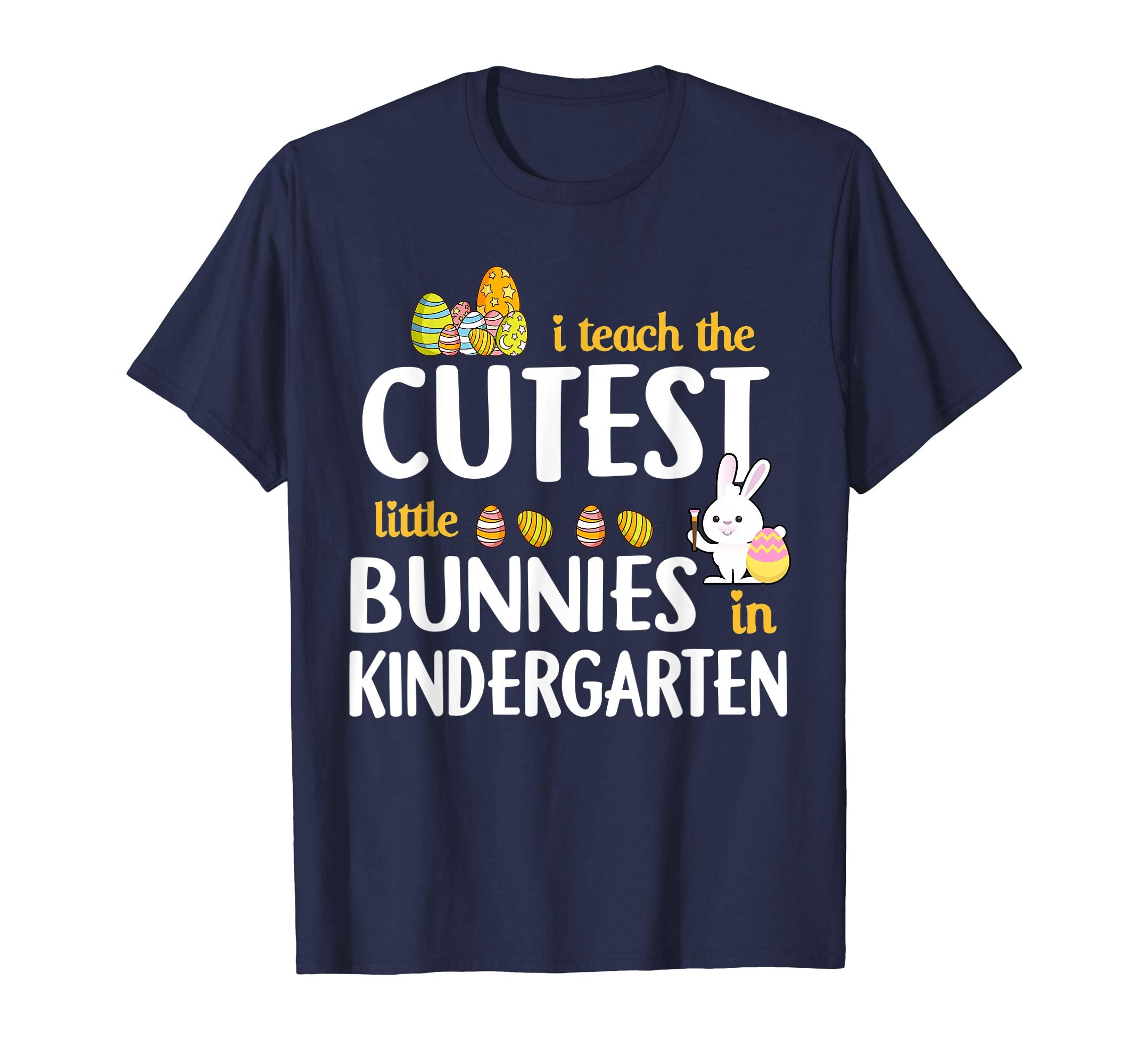 Easter Kindergarten Teacher T-Shirt Gift Easter For Women