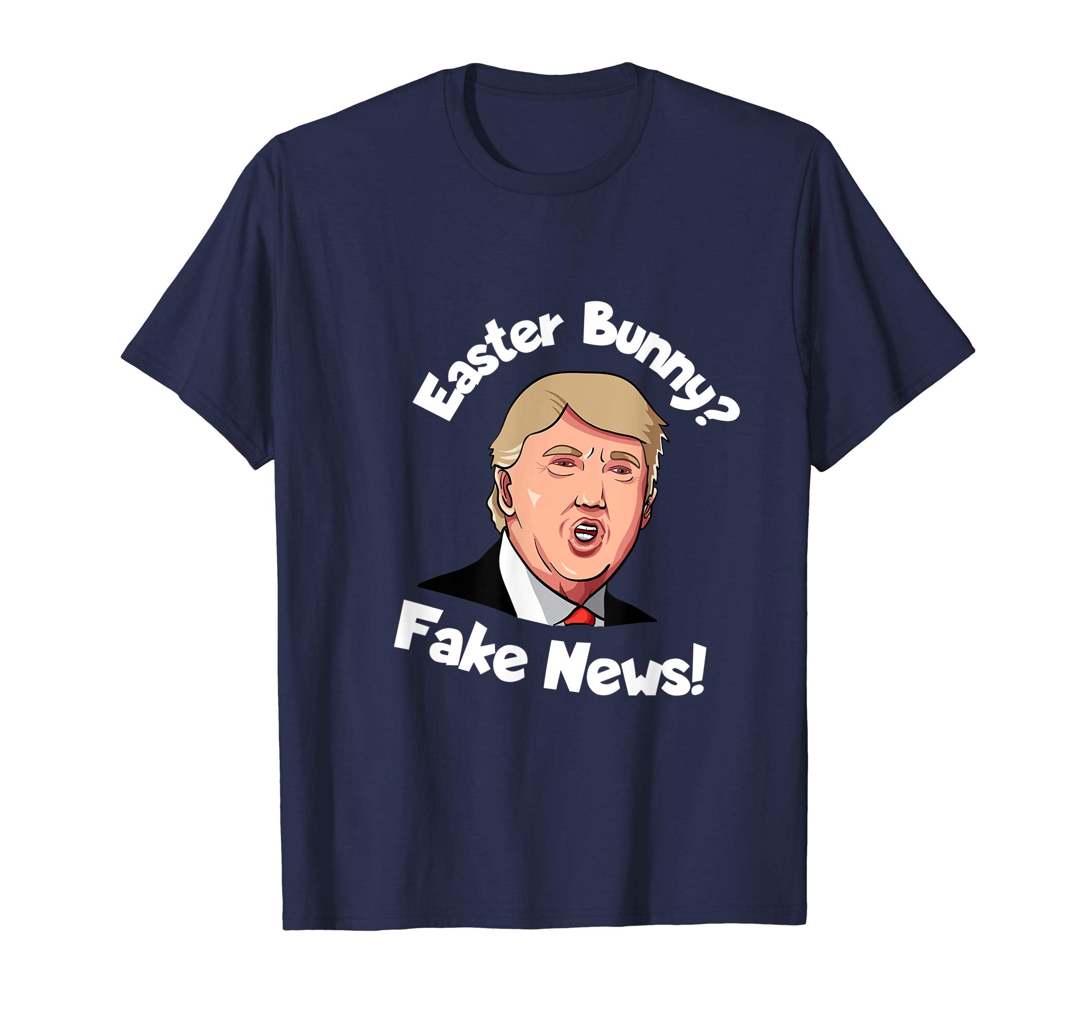 Trump Easter Bunny Fake News T-Shirt