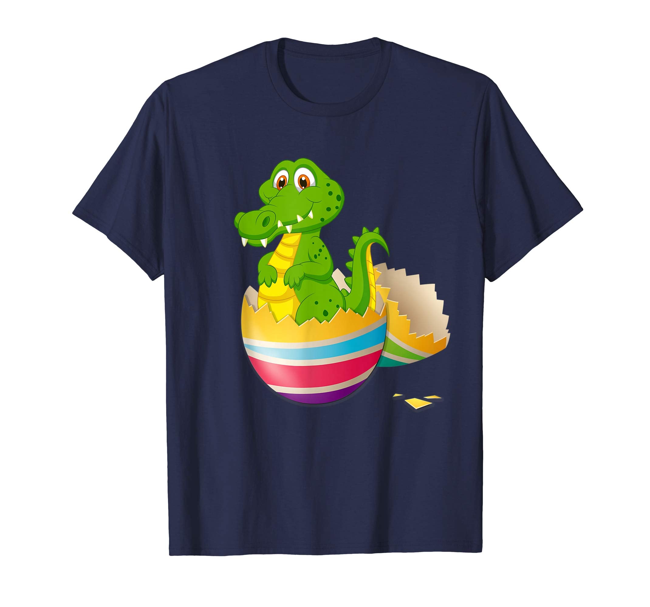 Baby Crocodile Hatching From Easter Egg Easter Day Shirt