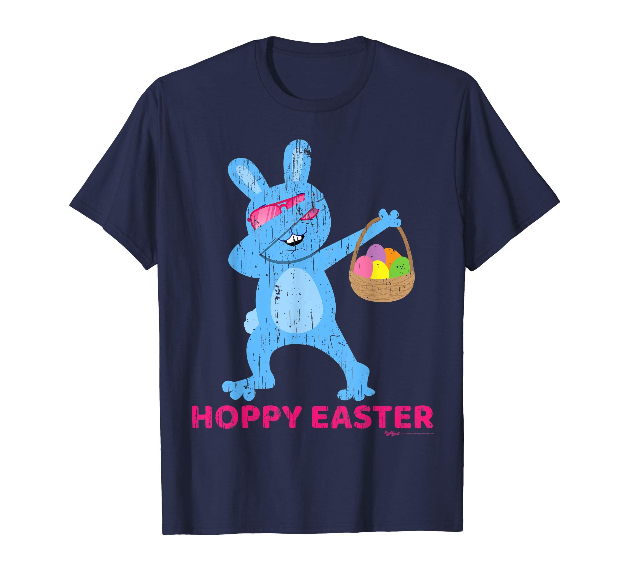 Vintage Hoppy Easter Bunny Dab Dance T Shirt