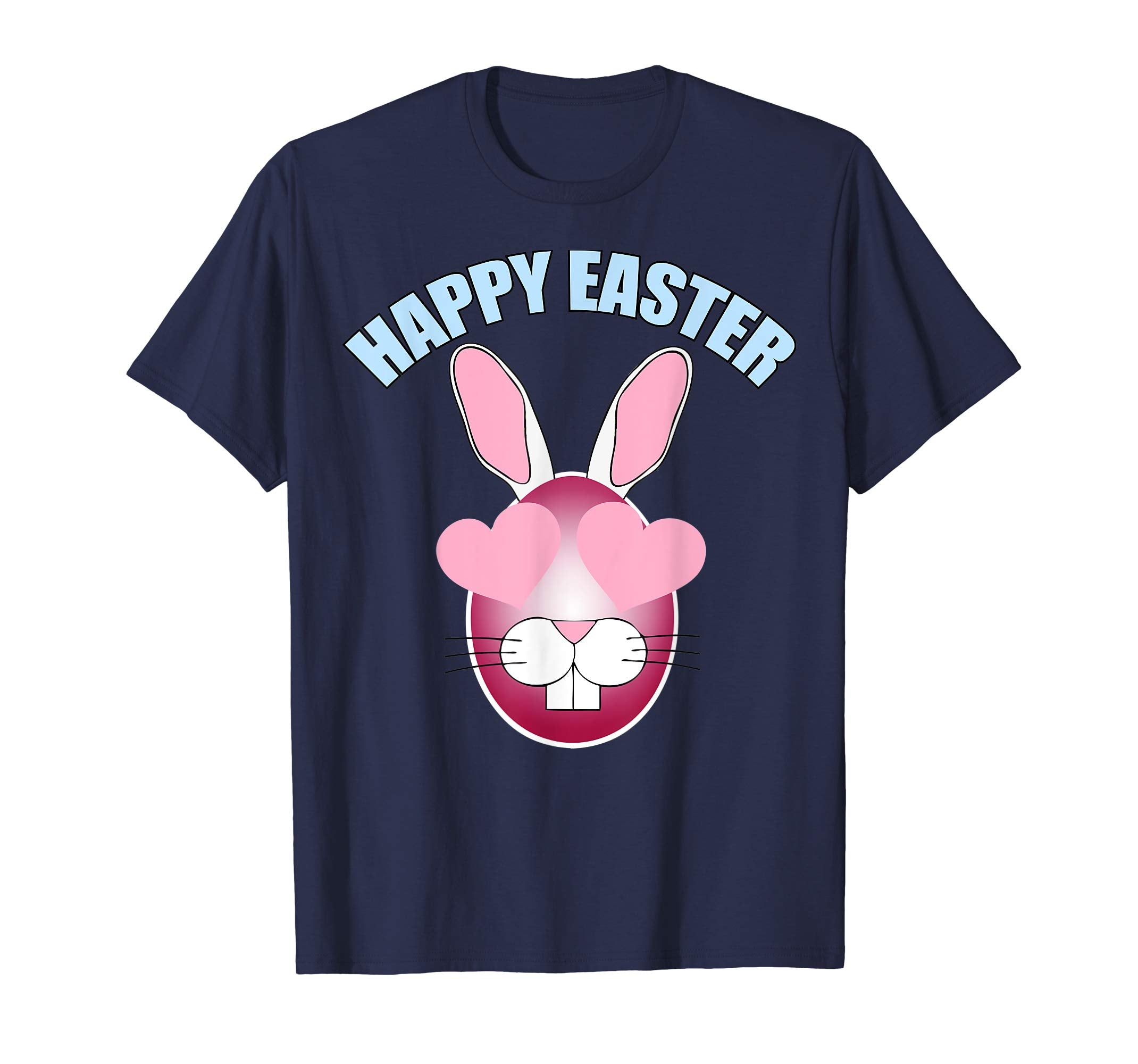 Easter Shirt For Kids Happy Easter Emoji Rabbit Heart Outfit