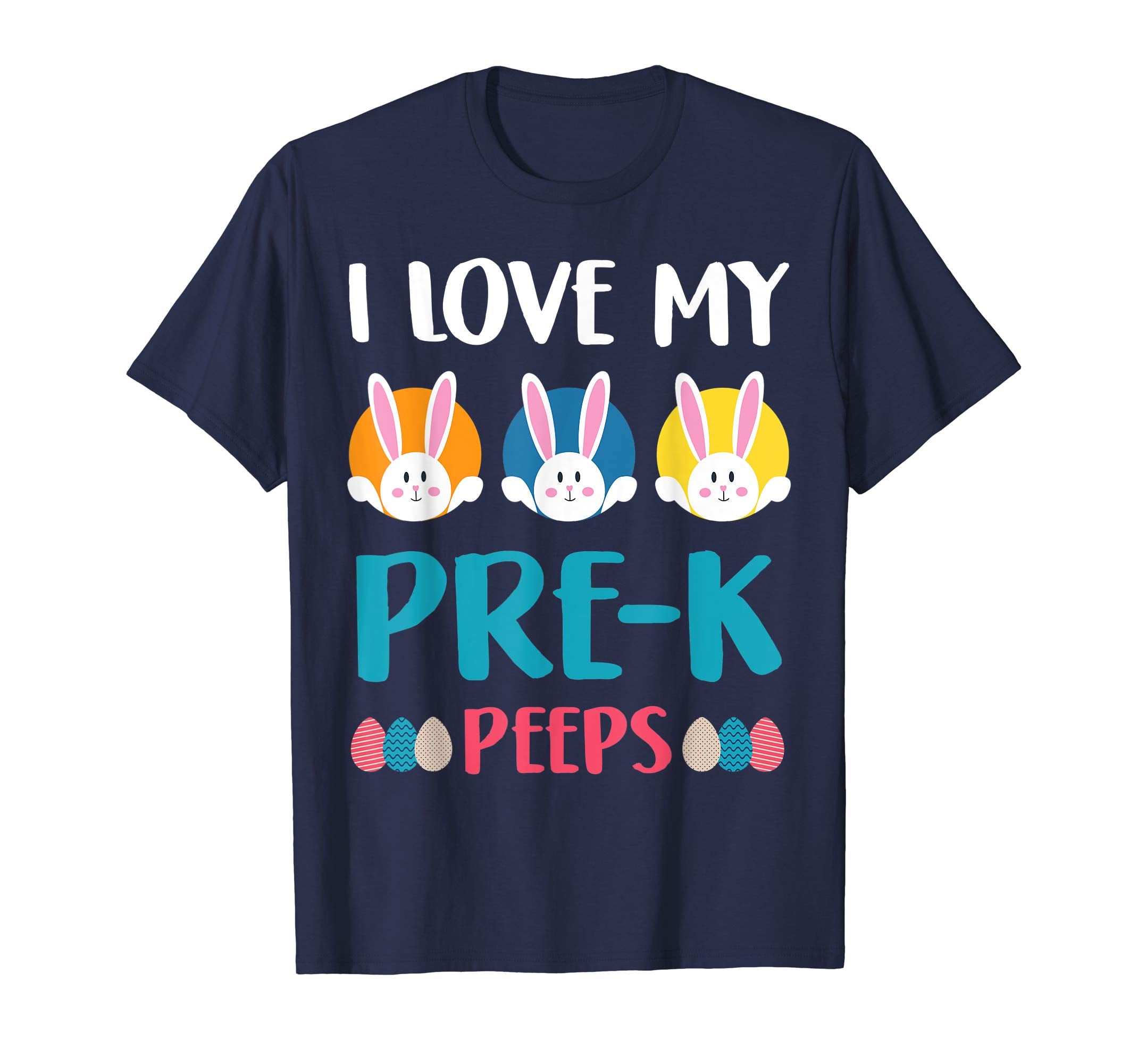 I Love My Pre-K Peeps Easter Day T-Shirt