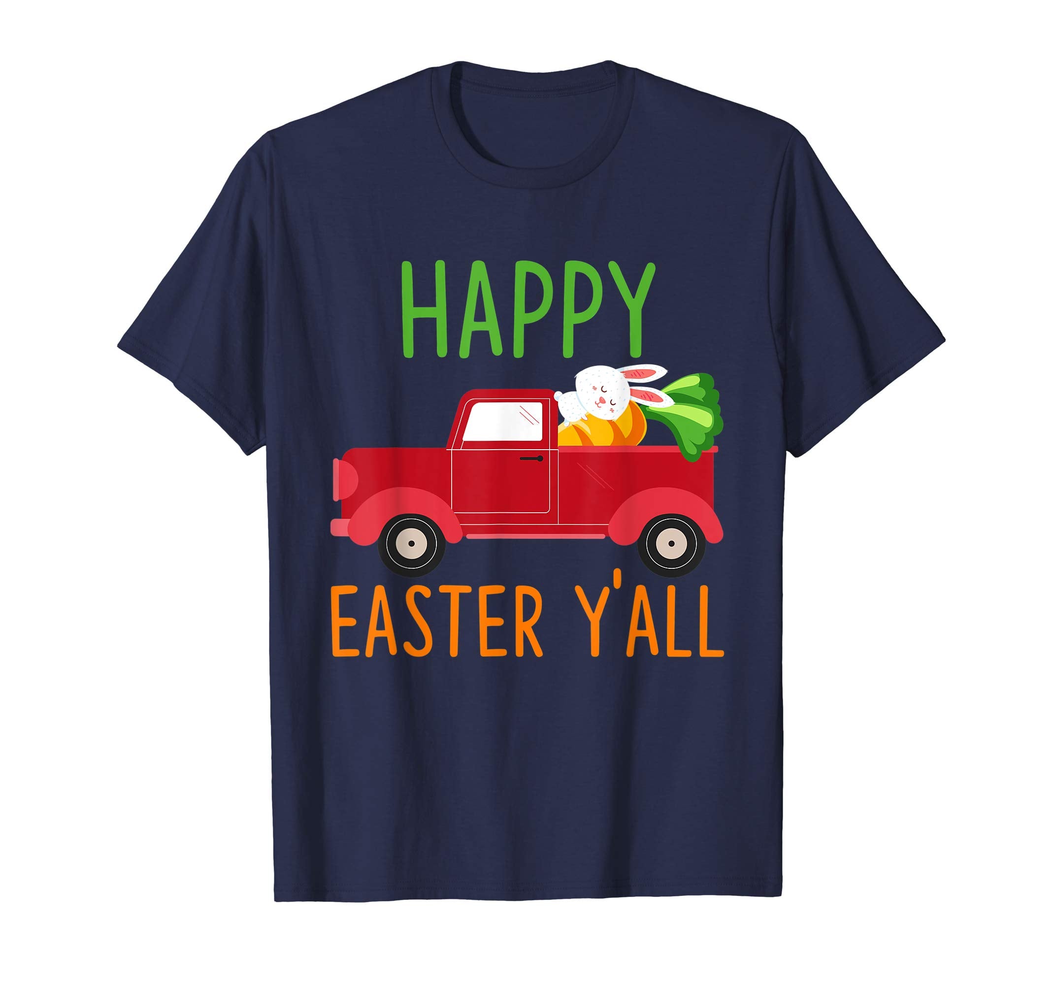 Truck Happy-Easter-Y'all T-shirt Hunting-Season-Egg