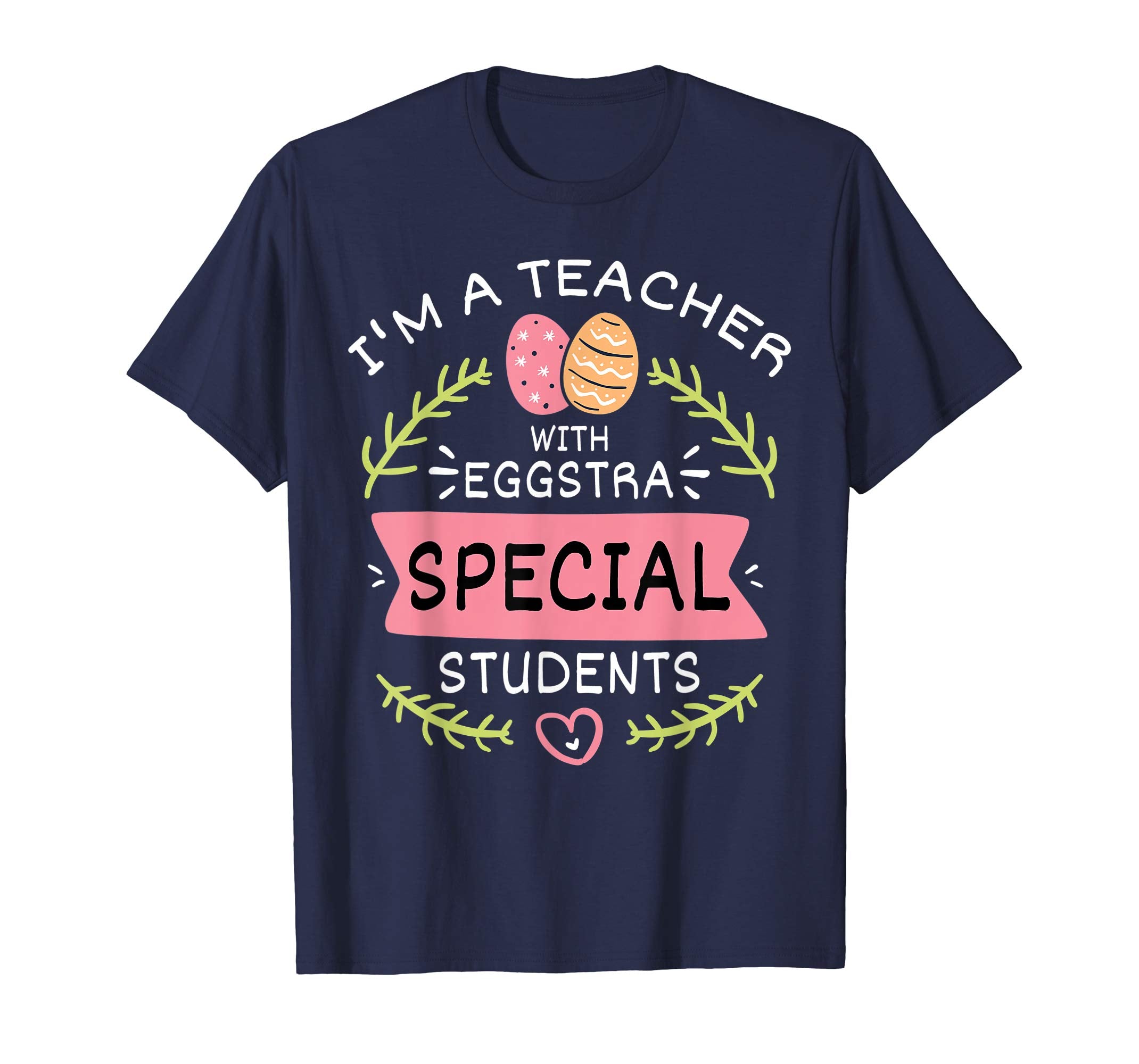 easter teacher with eggstra special students t shirts gift