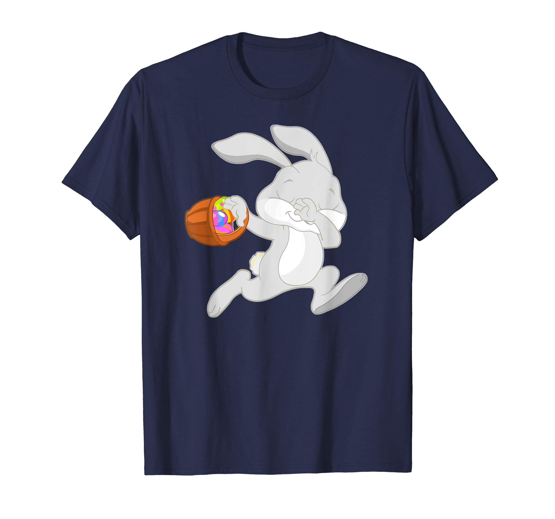 Easter Gray Rabbit Shirt, Cute Running Bunny Tee Gift