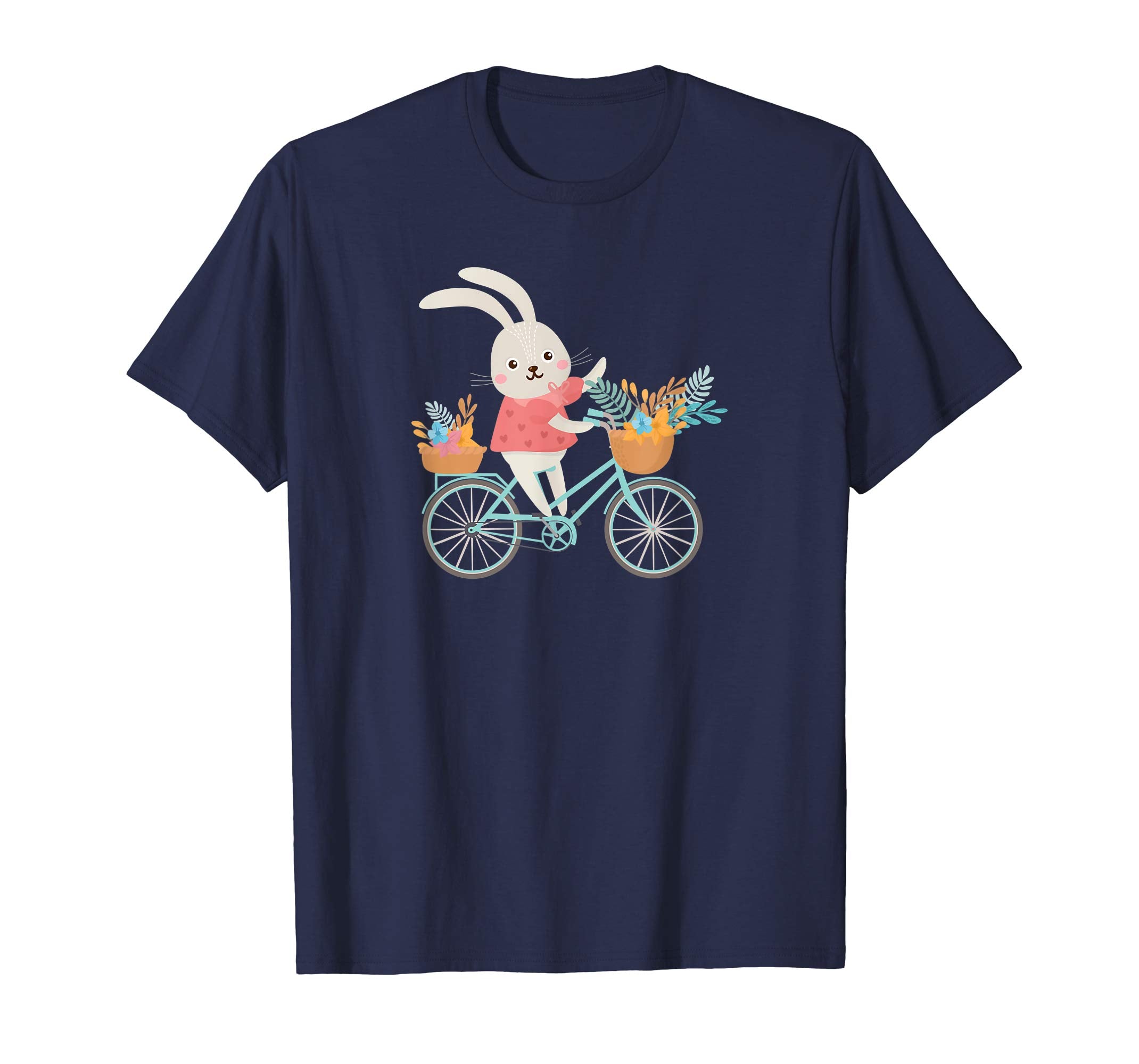 Bunny On Bike Easter T-Shirt