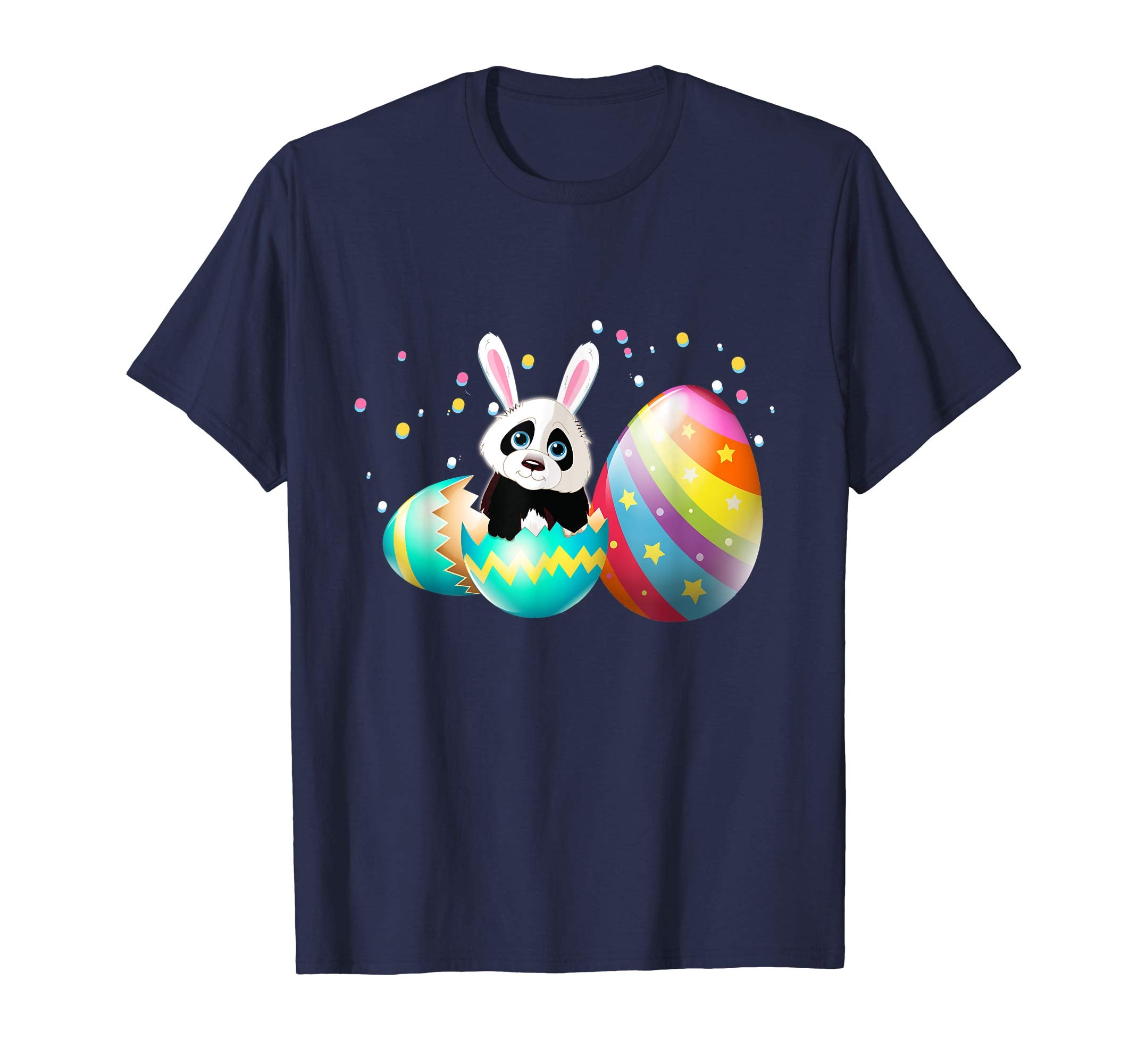 Easter Shirts For Kids Boys Girls Panda Shirt Easter Eggs