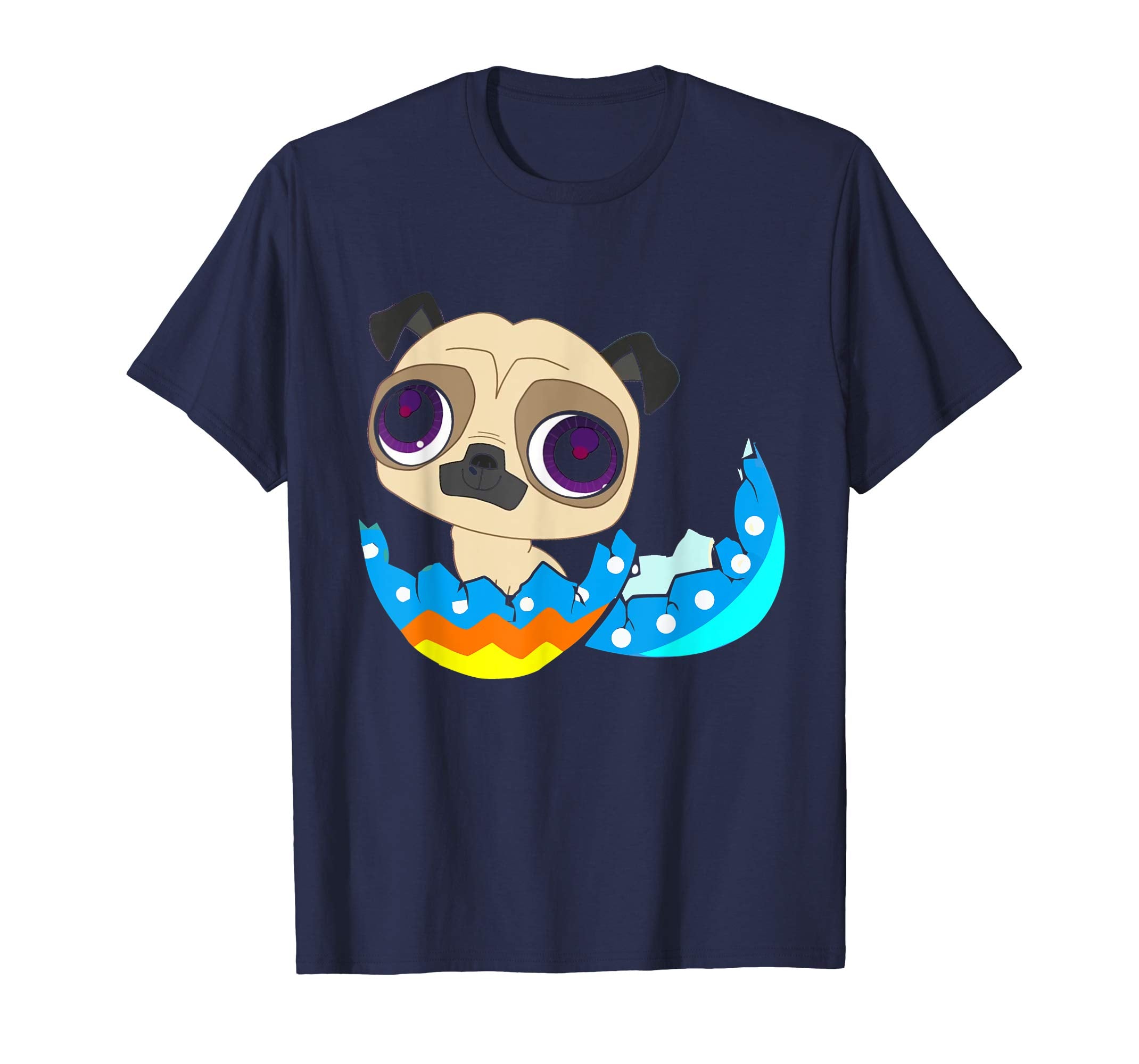 Easter Pug Shirt Pug and Egg Shirt Gift