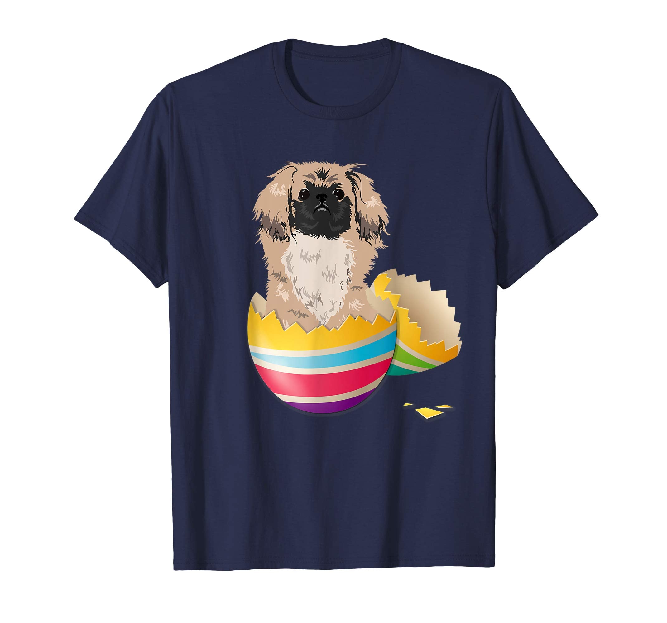 Pekingese Hatching From Easter Egg Easter Day Shirt