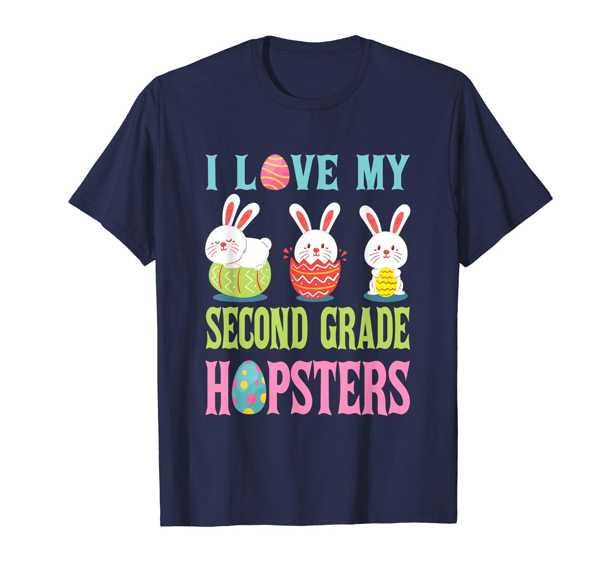Easter Second Grade Teacher Shirt Gift Easter Shirt
