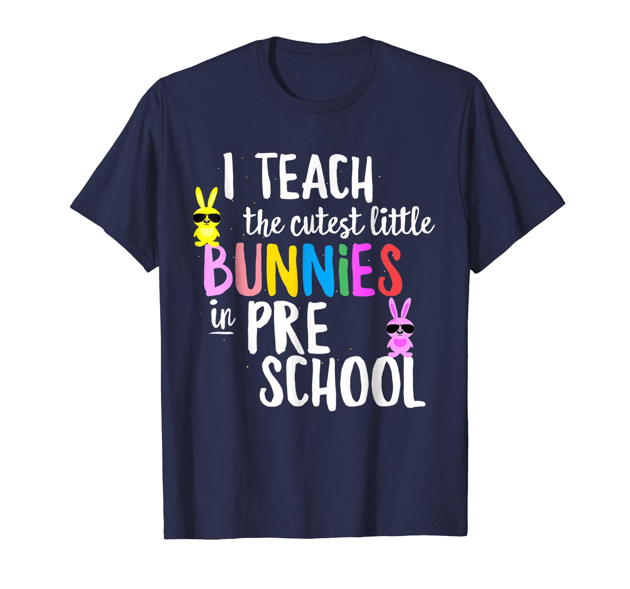 Easter Preschool Teacher Bunny Christian Holiday T-shirt