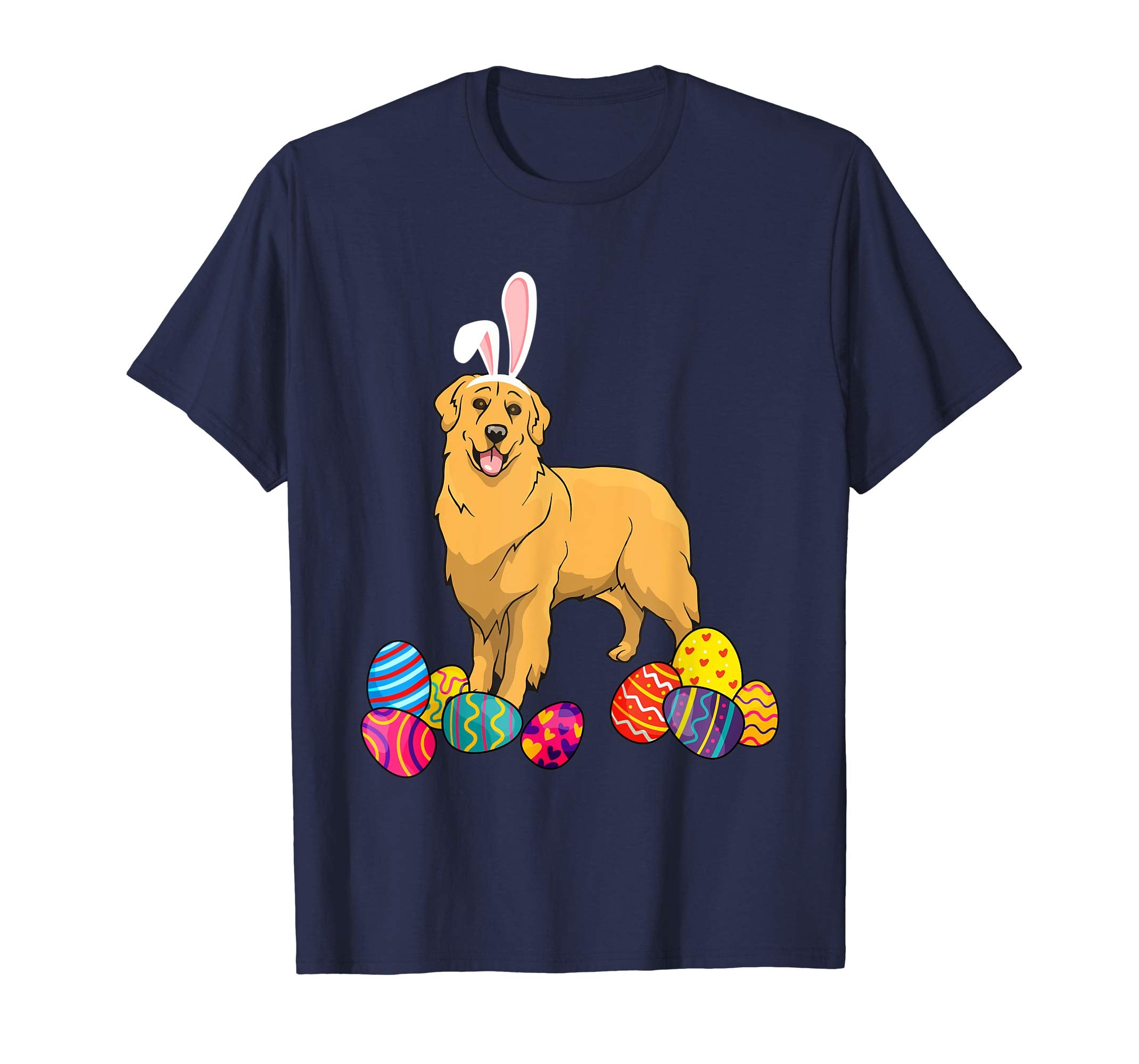 Golden Bunny Ear With Egg Easter Easter Day Shirt