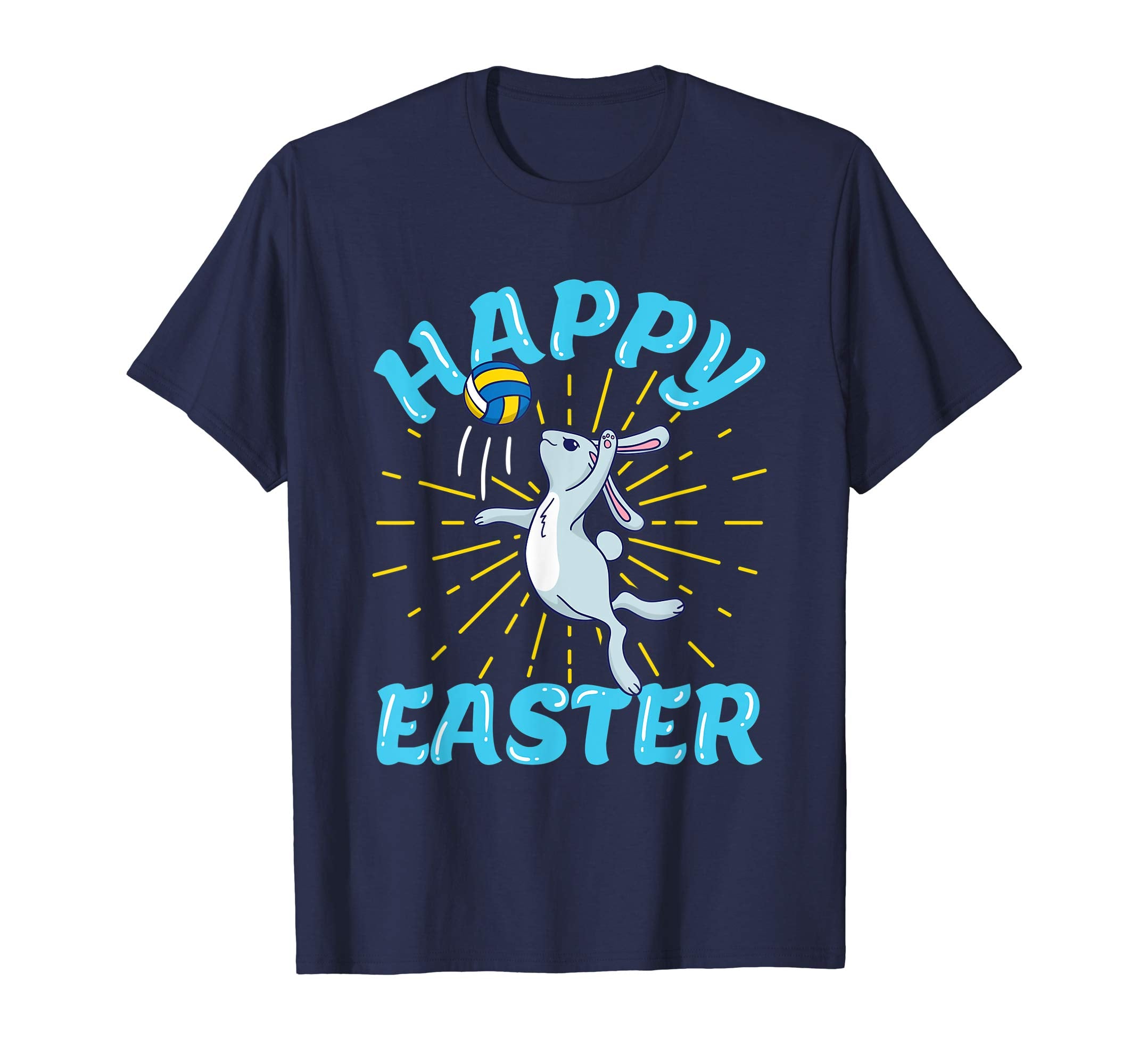 Easter Volleyball Shirt Bunny Doing Jump Serve Cute