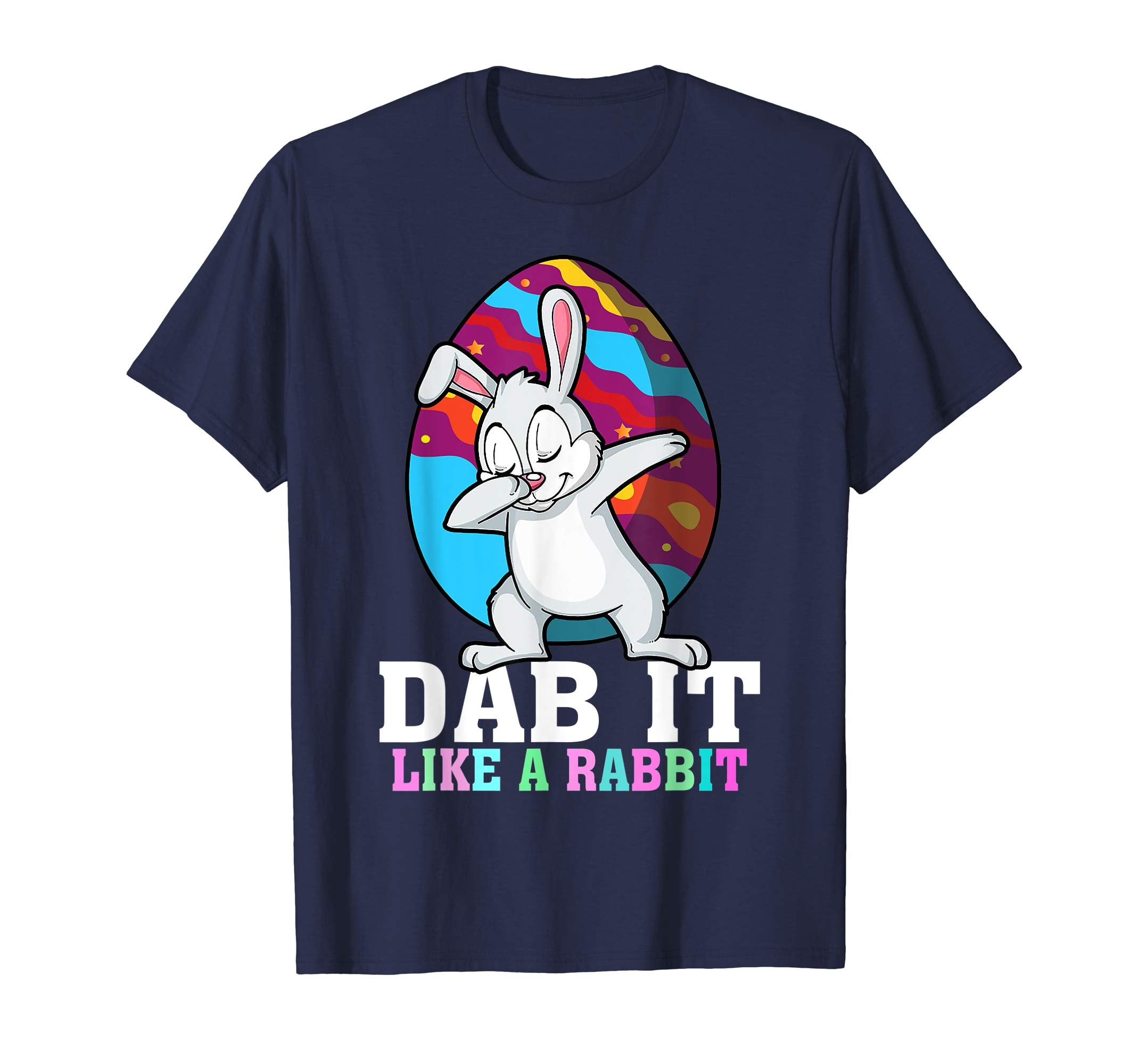 Bunny Rabbit Dabbing Easter Eggs Shirt Dab It Like A Rabbit