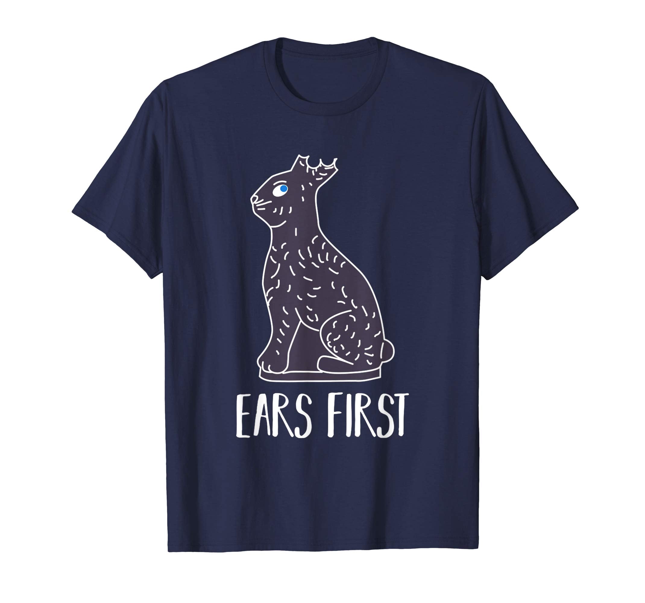 Chocolate Easter Bunny without Ears Basket Stuffer T-Shirt