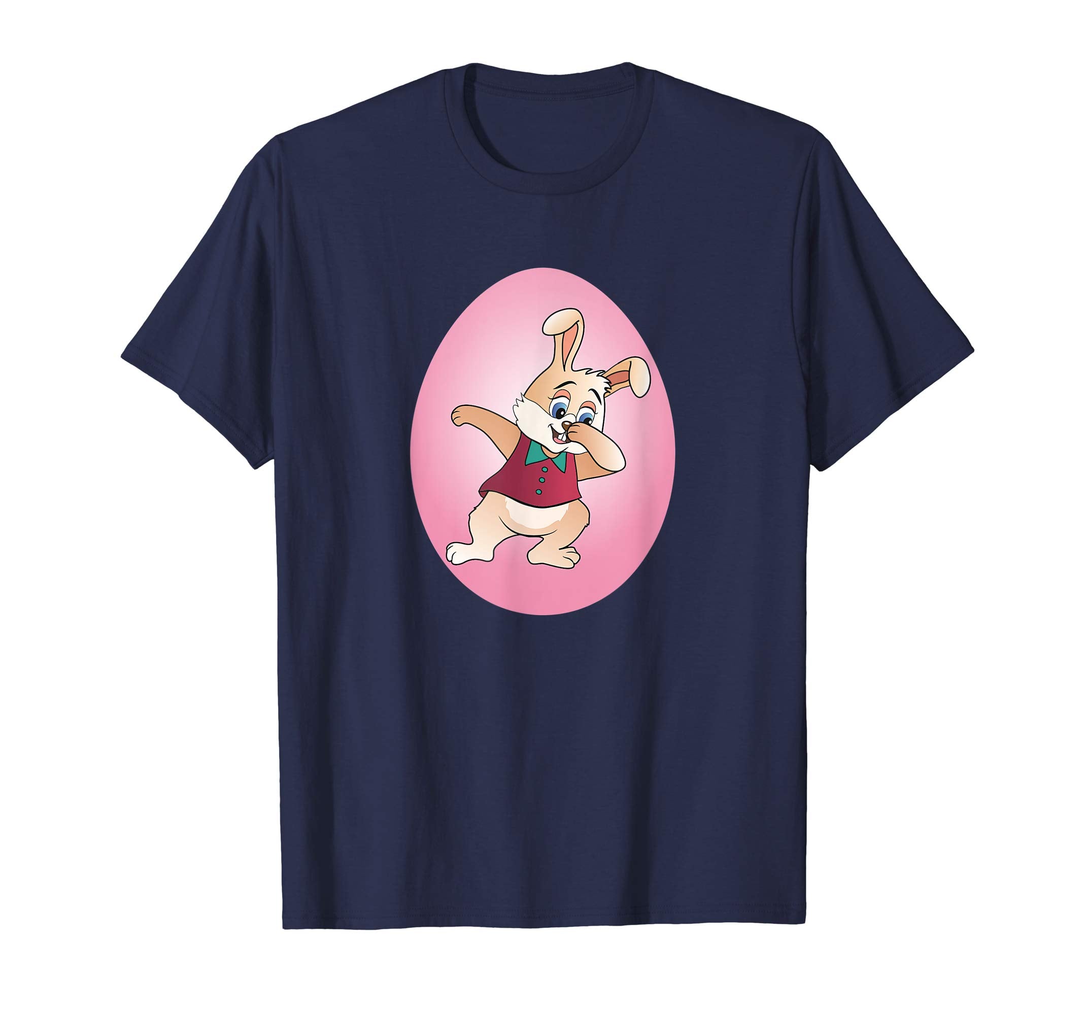 Dancing Easter Bunny T Shirt Gift Hip Hop Dabbing Holiday