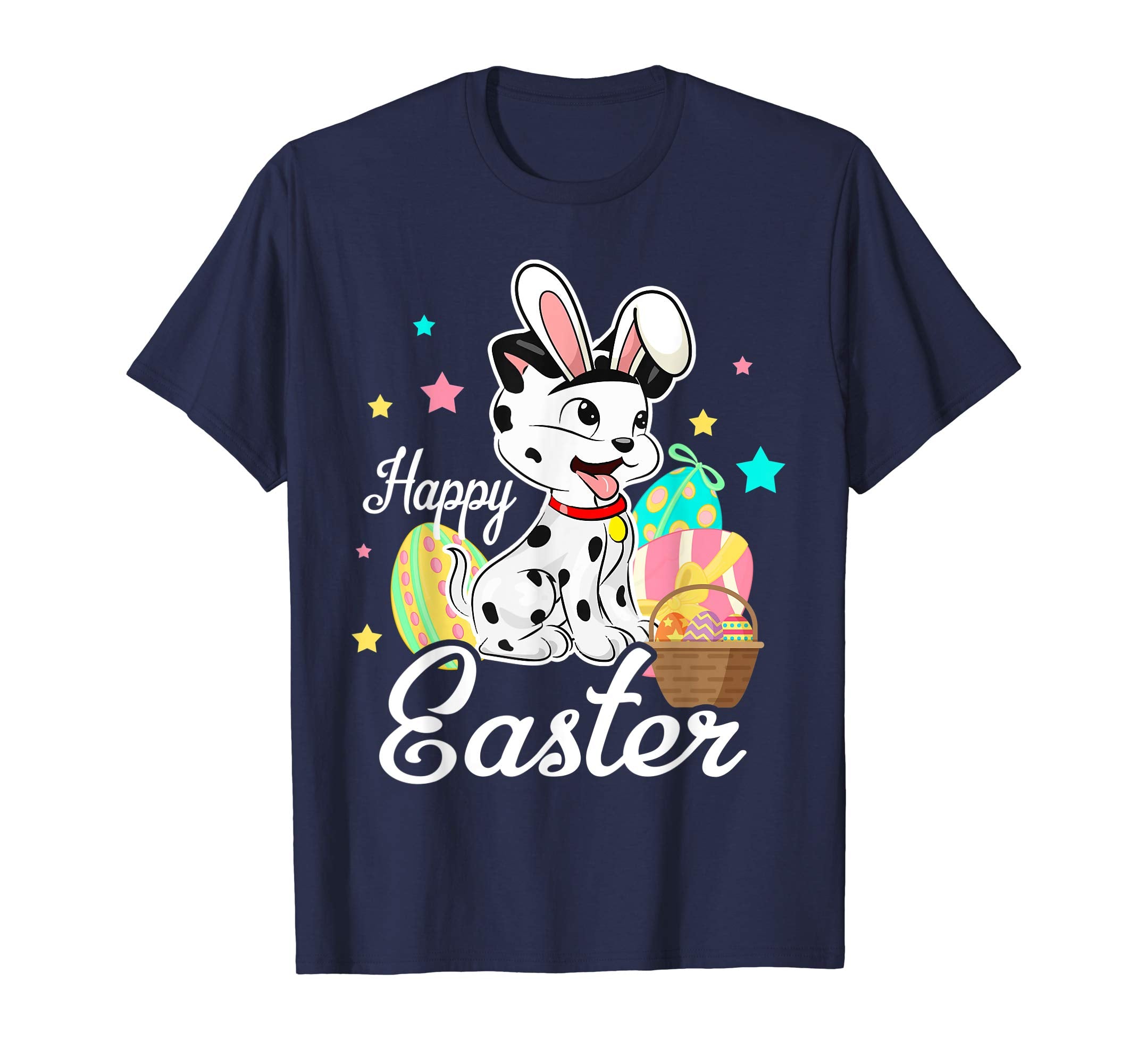 Happy Easter tshirt fo dalmatian fans and youth