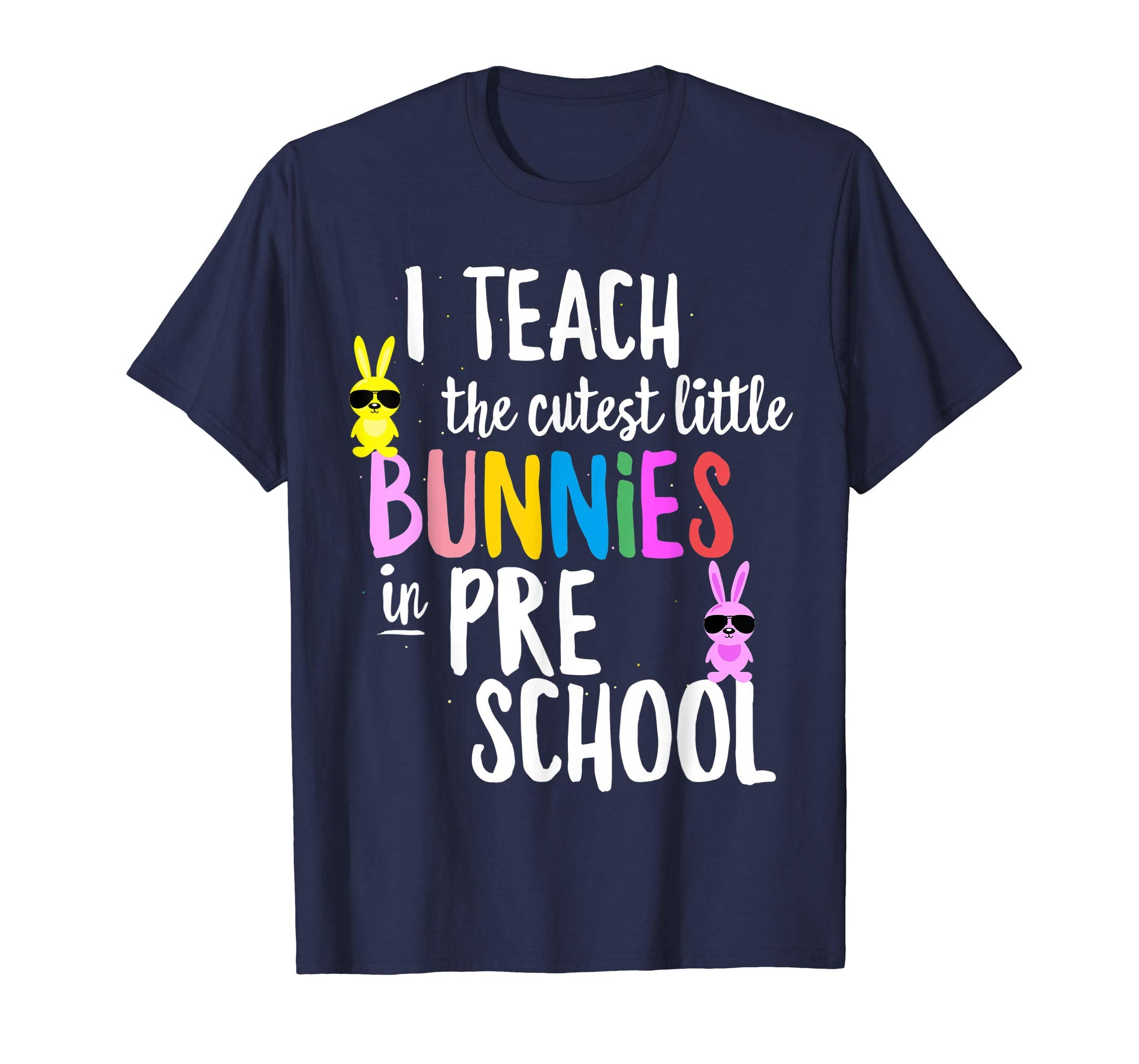 Easter Preschool Teacher Bunny Christian Holiday T-shirt