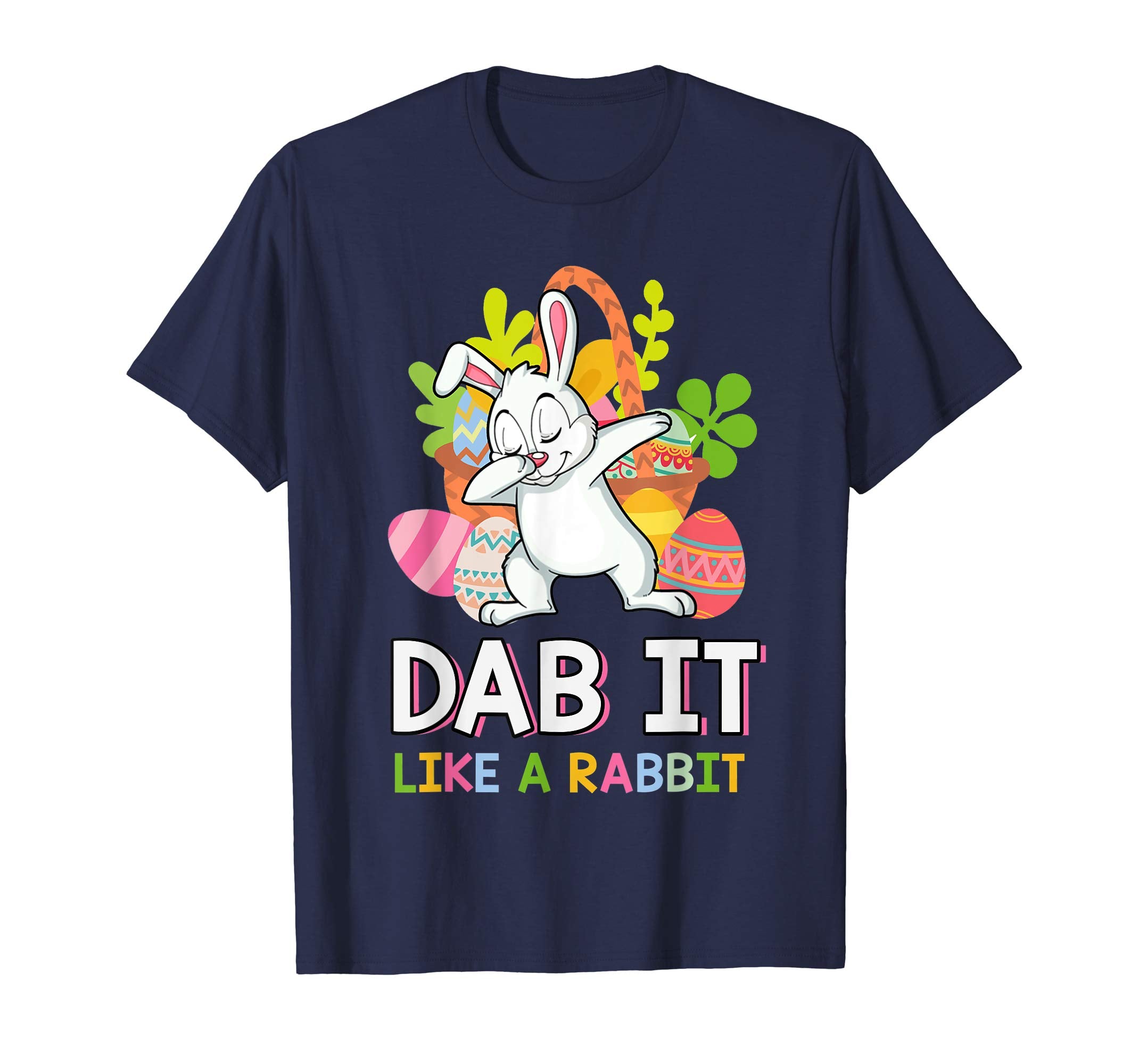 Bunny Rabbit Dabbing Easter Eggs Shirt Dab It Like A Rabbit