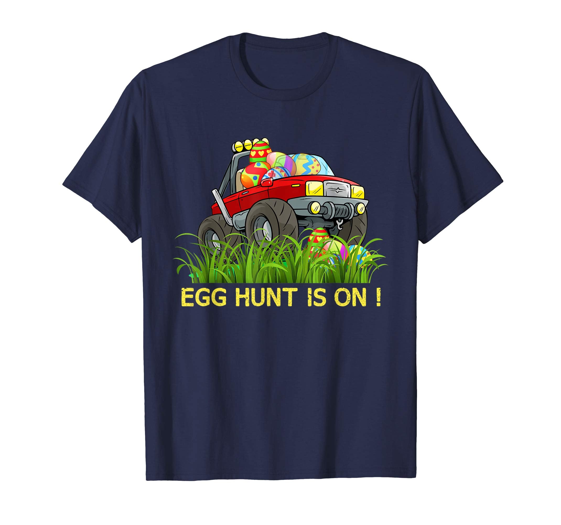 Egg hunt is on Trucl of Eggs Easter T shirt