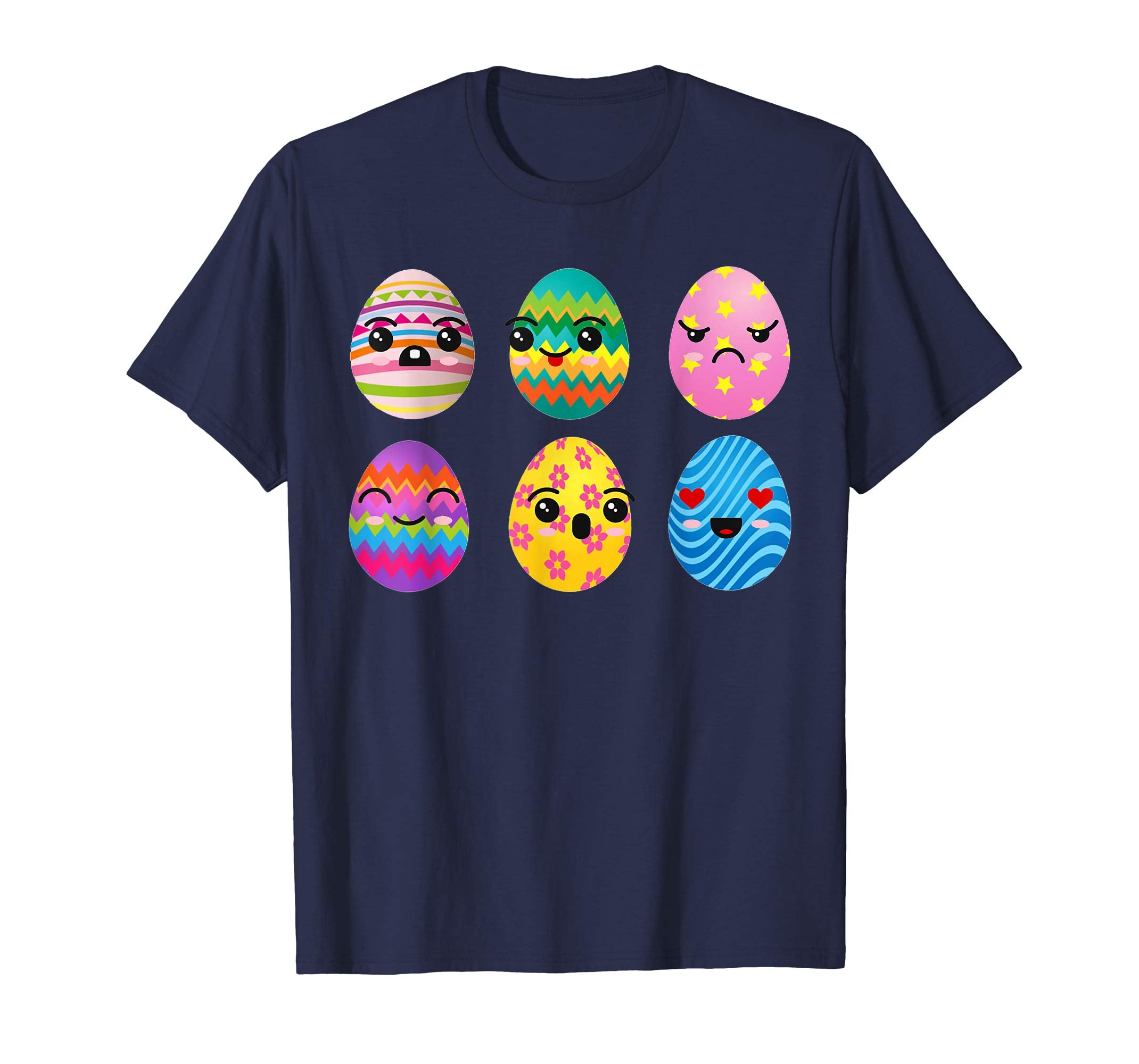 FUNNY EASTER EGG T SHIRT Emoticons Gifts Men Women Kids