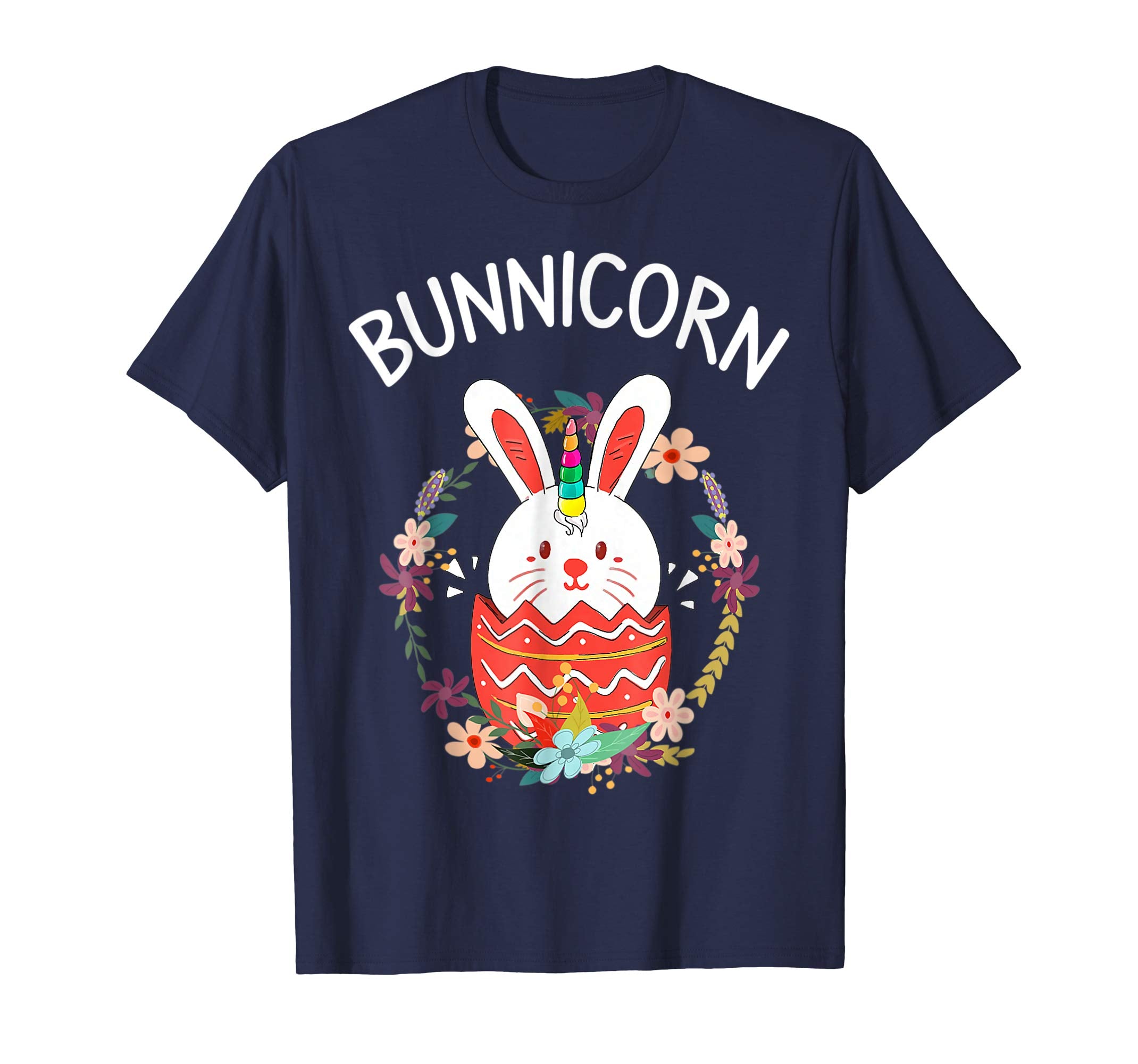Bunnicorn Cute Bunny Unicorn Easter Day Shirt For Girl Kids