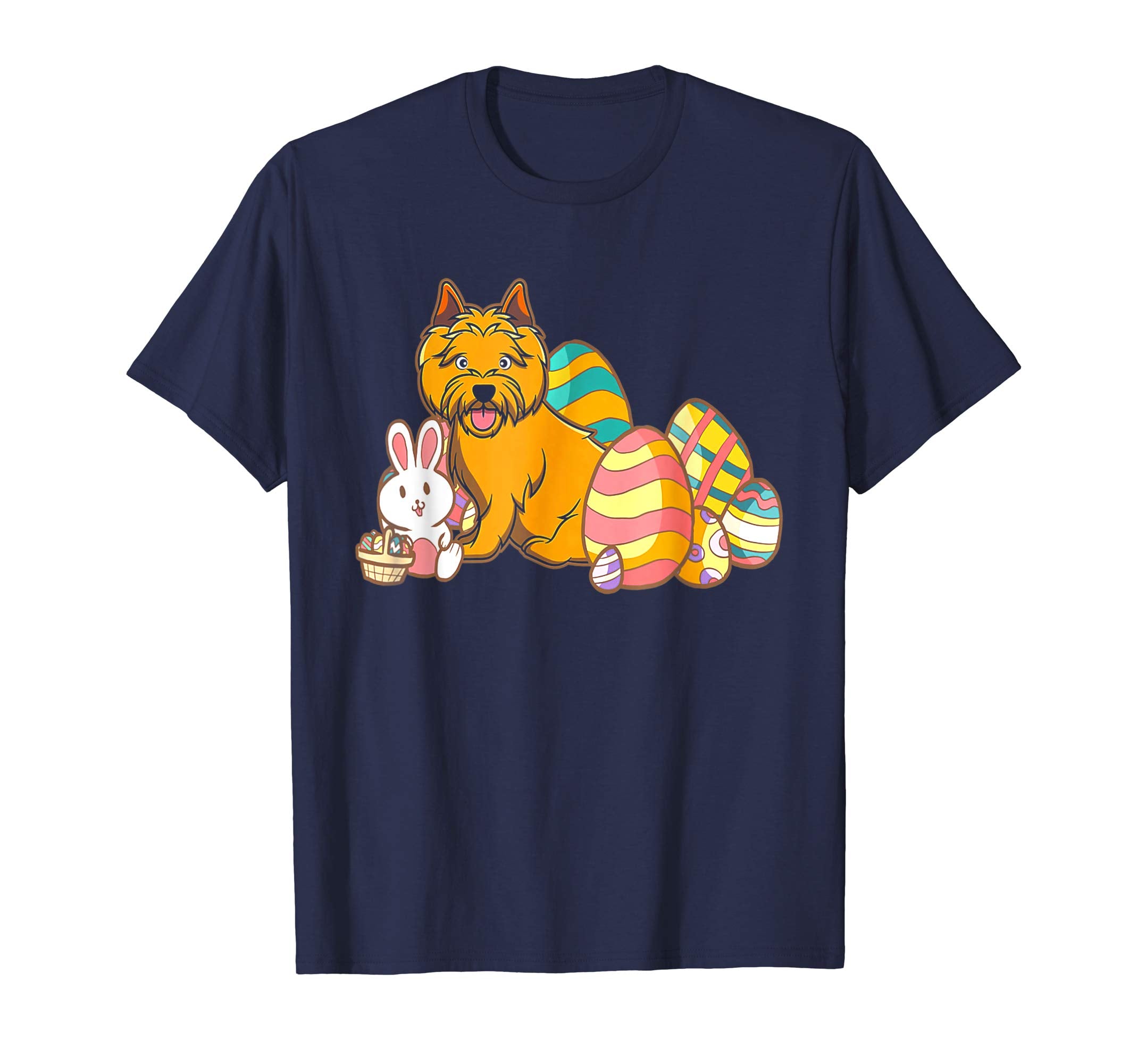 Easter Norwich Terrier Dog T-Shirt Happy Easter Shirt Gift