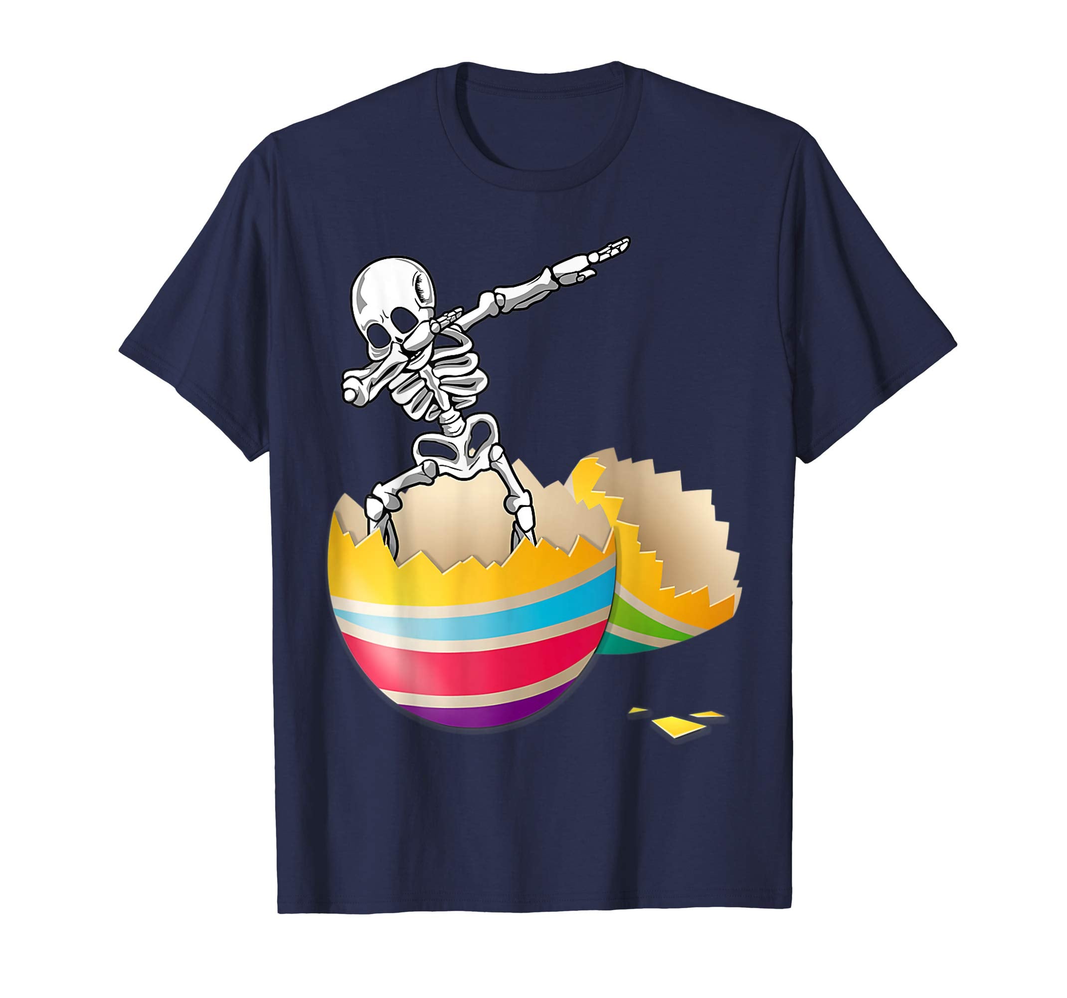 Skeleton Dabbing Easter Eggs Easter Day Shirt