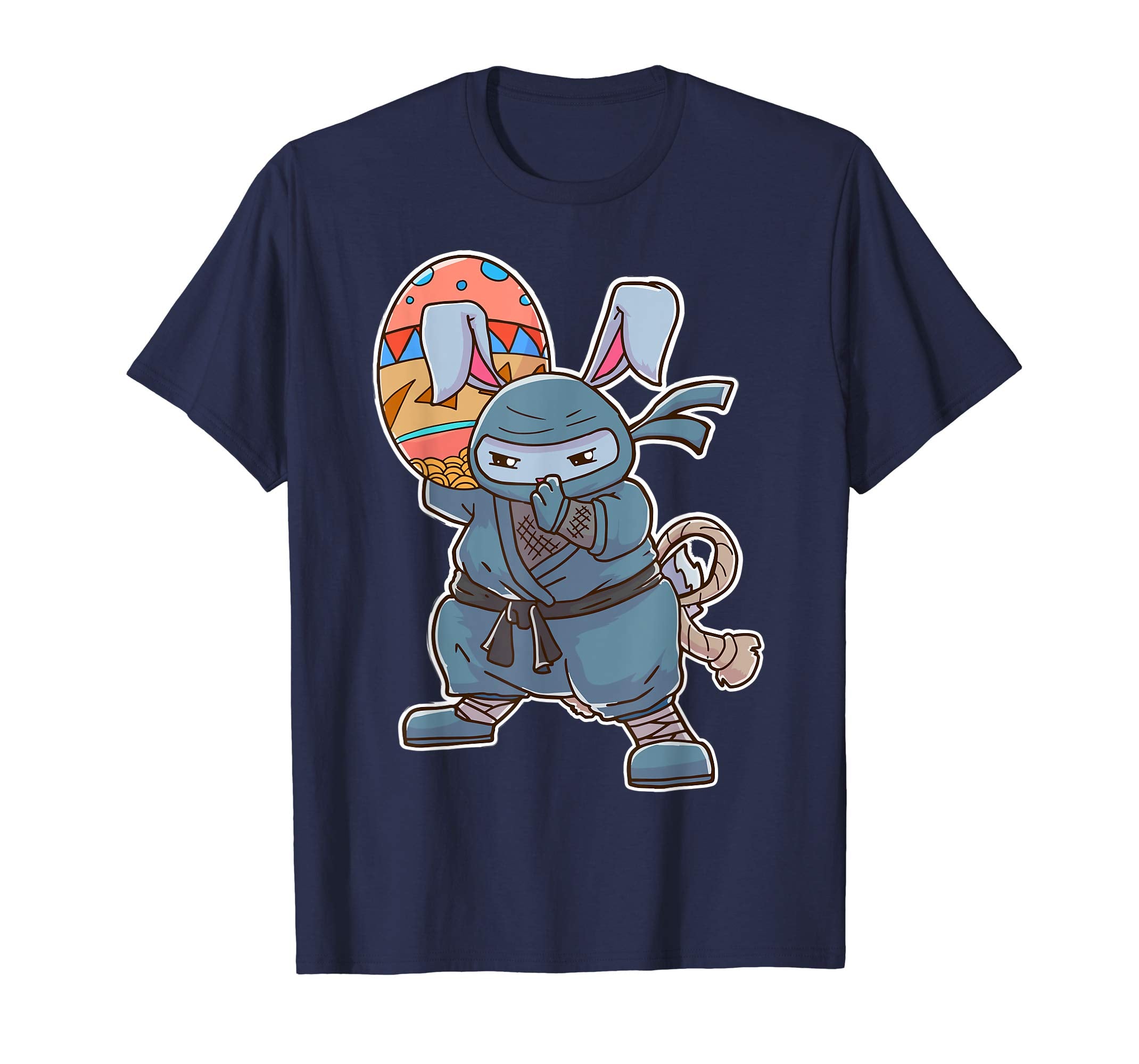 Easter Bunny T Shirt Ninja Tshirt Egg Hunt Rabbit Tee Gift