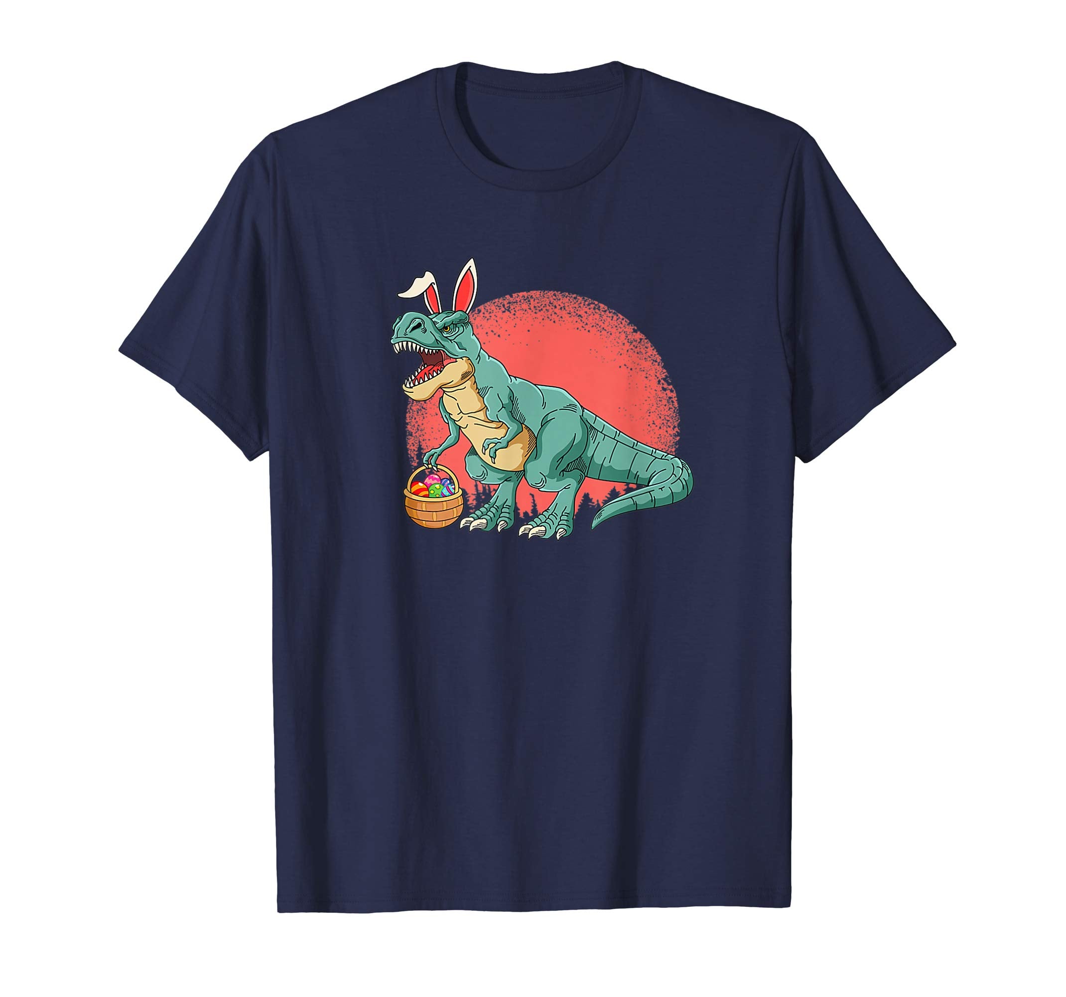 Easter Bunny T-Rex T-Shirt Funny Dinosaur