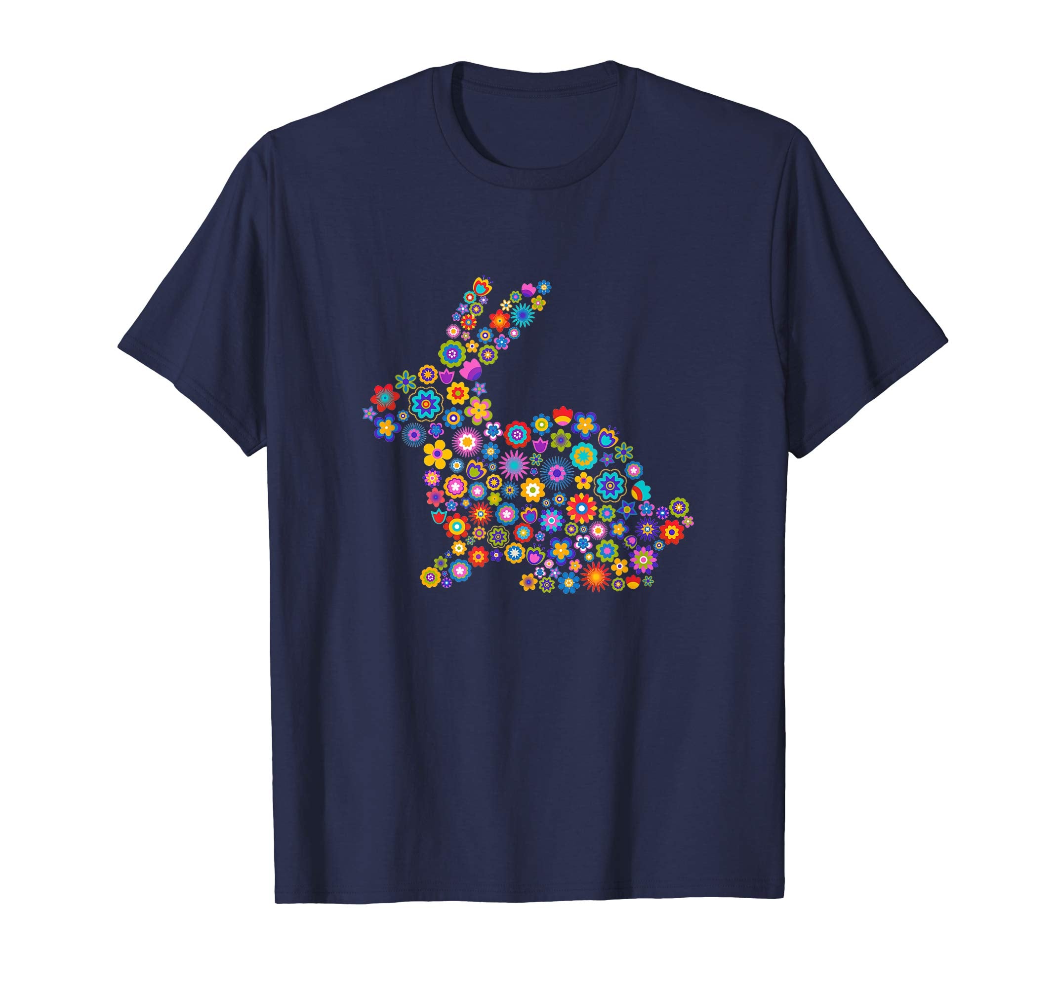 Cute Bunny Flower Easter Day Gift T Shirt