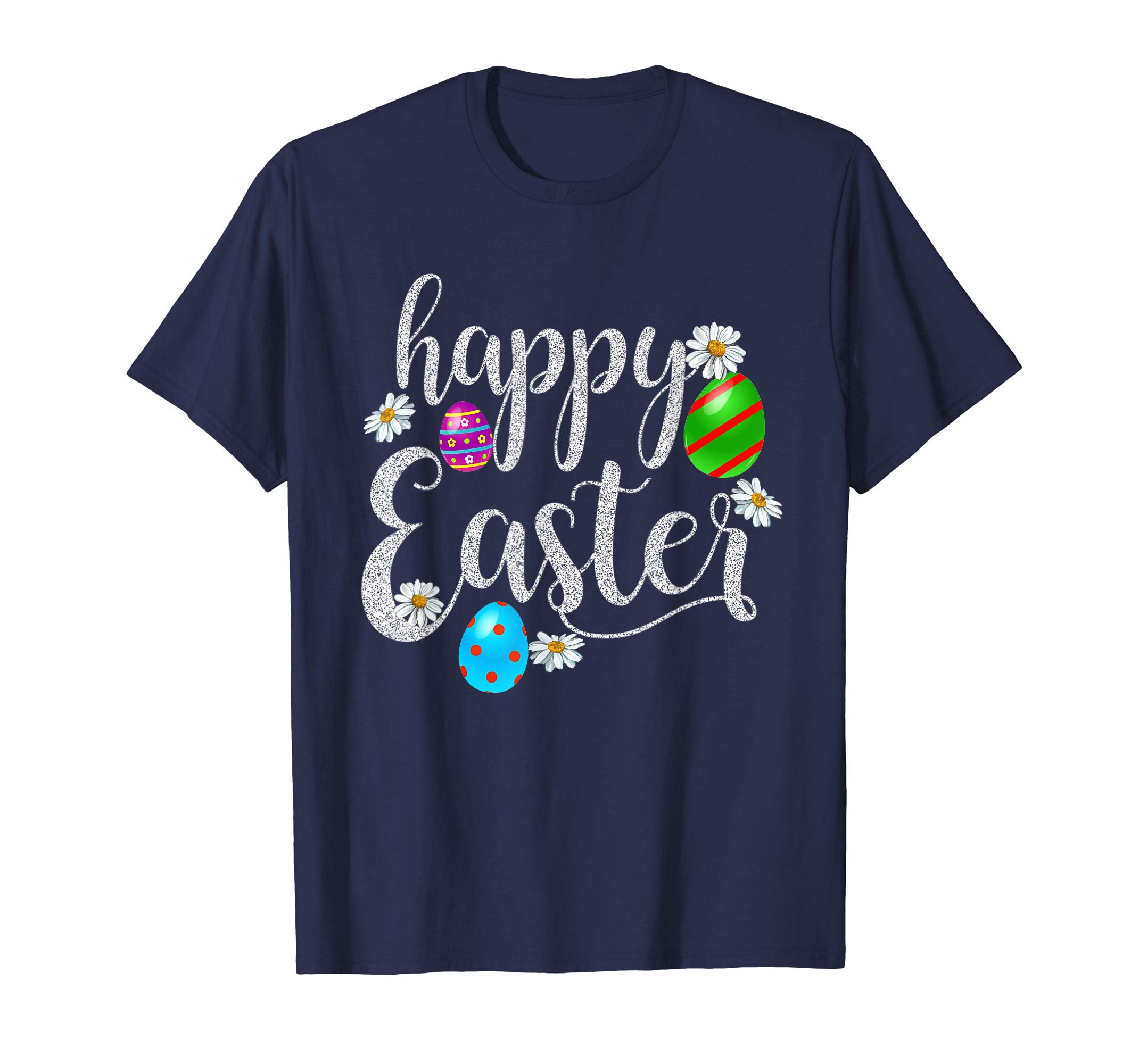 Easter T Shirt Happy Easter Eggs Tshirt Colorful Egg Gift