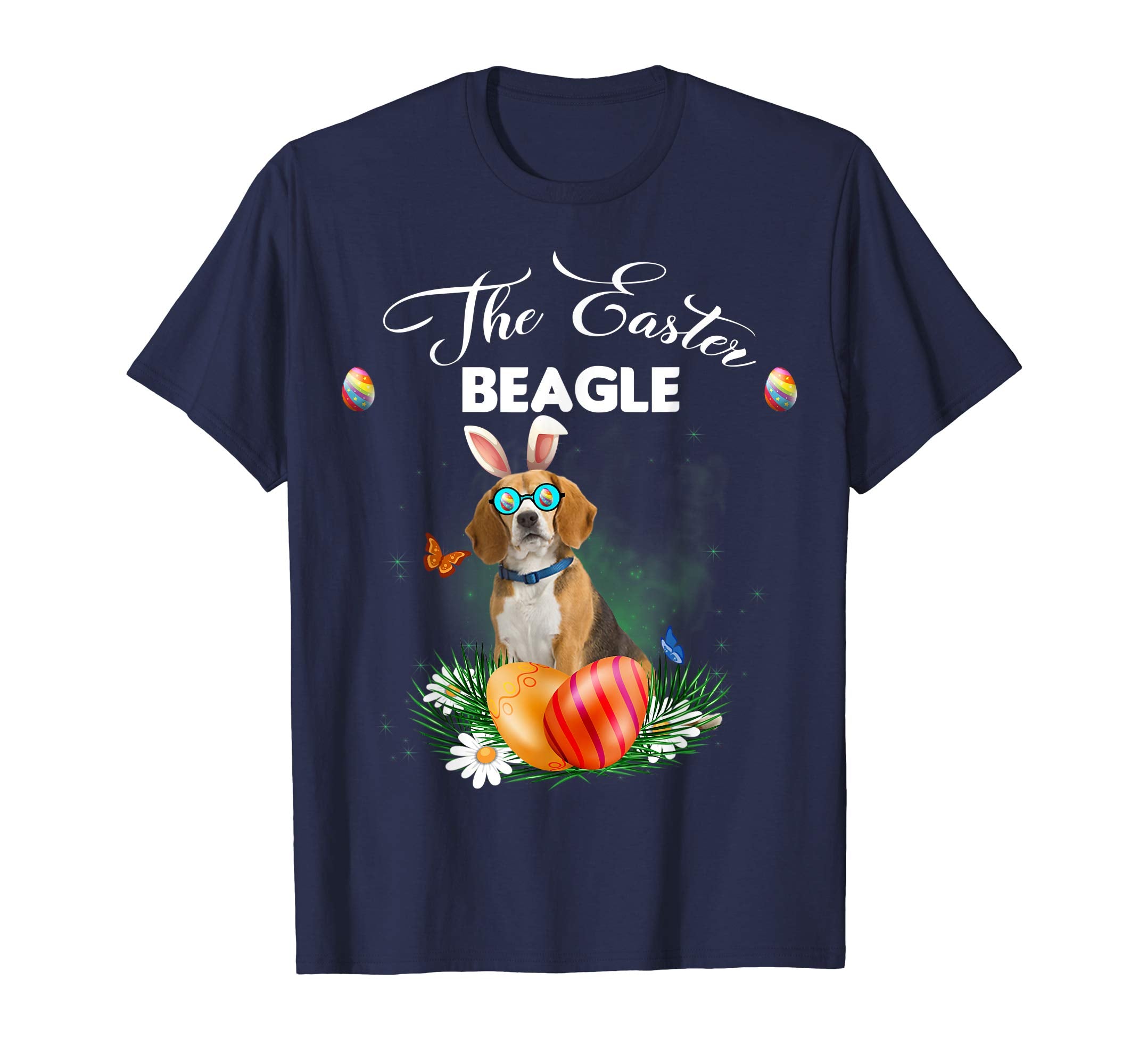 Beagle Bunny Easter Day Dog Gifts T-Shirt