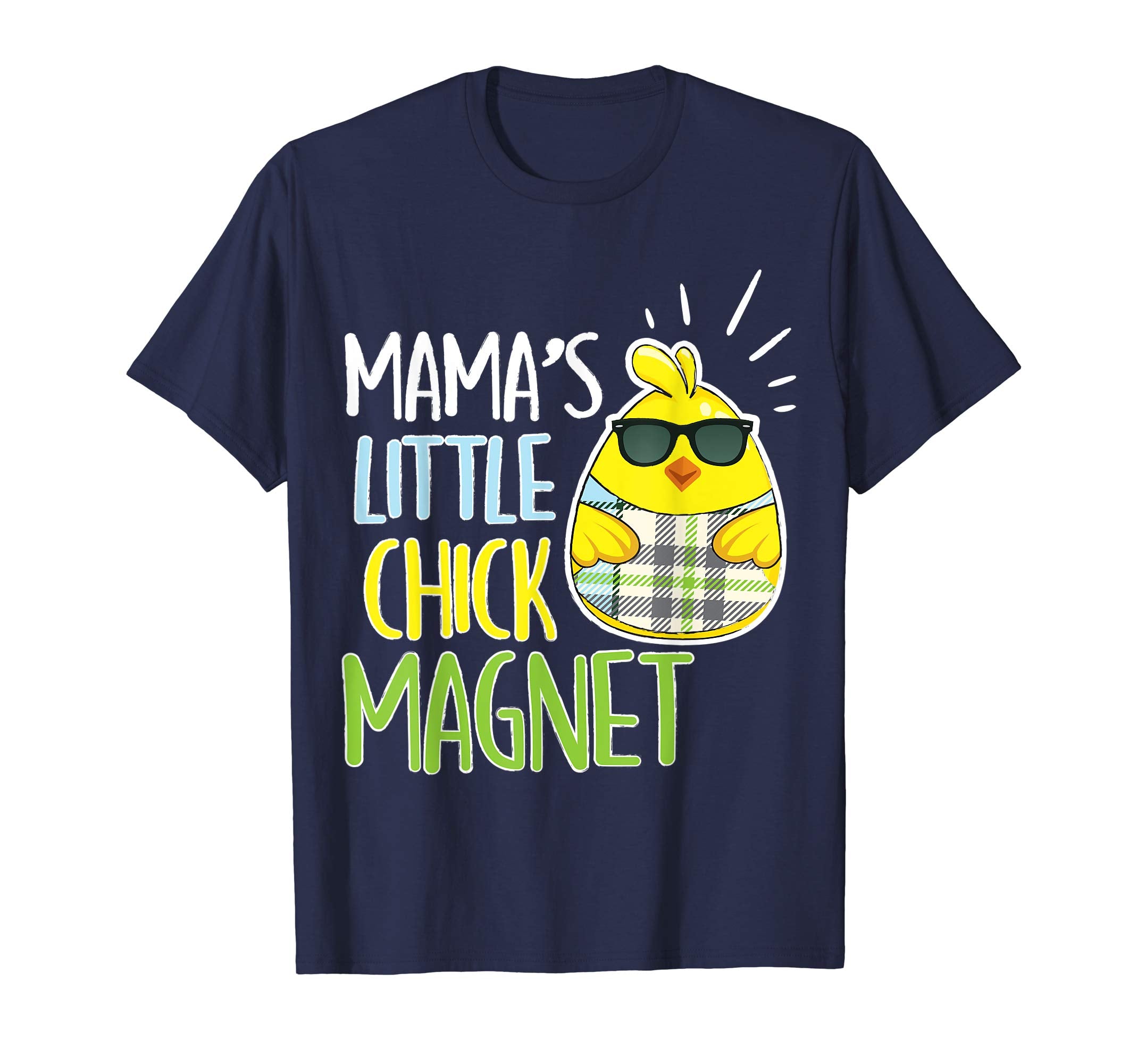 Mama's Little Chick Magnet Easter Shirt for Boys Egg Hunt