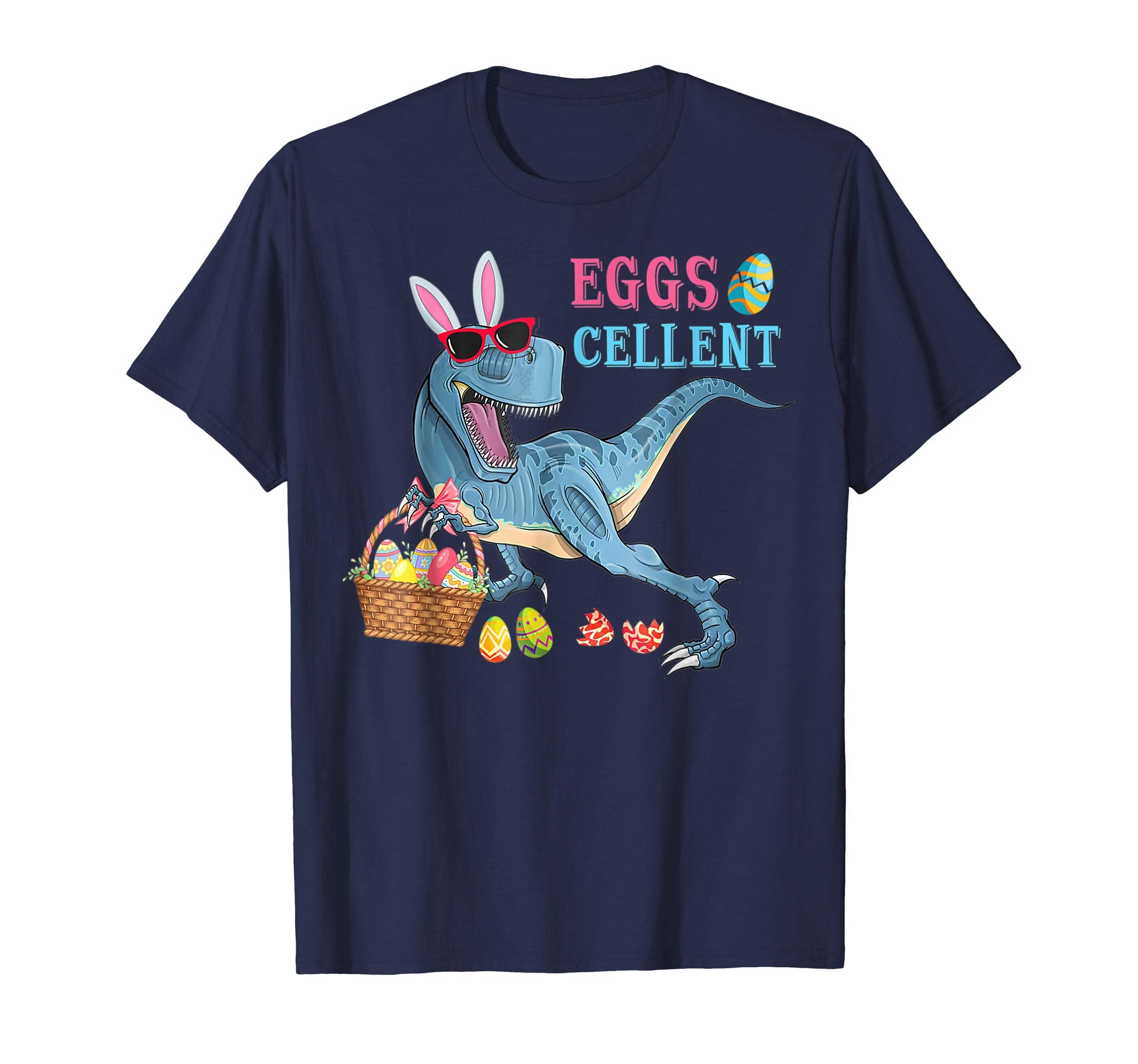 Trex Dinosaur Easter Day Shirt Gift Boy Girl Kid Toodler