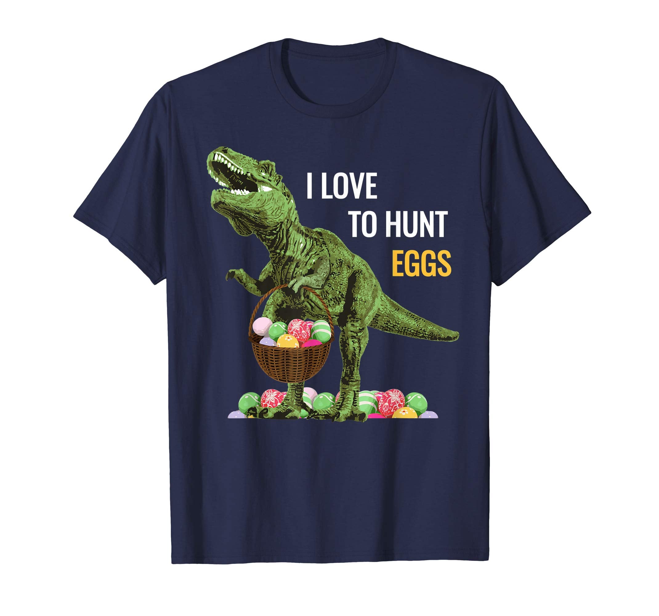 Easter Shirt Dinosaur T Rex Kids Boys Girls EGG Hunts